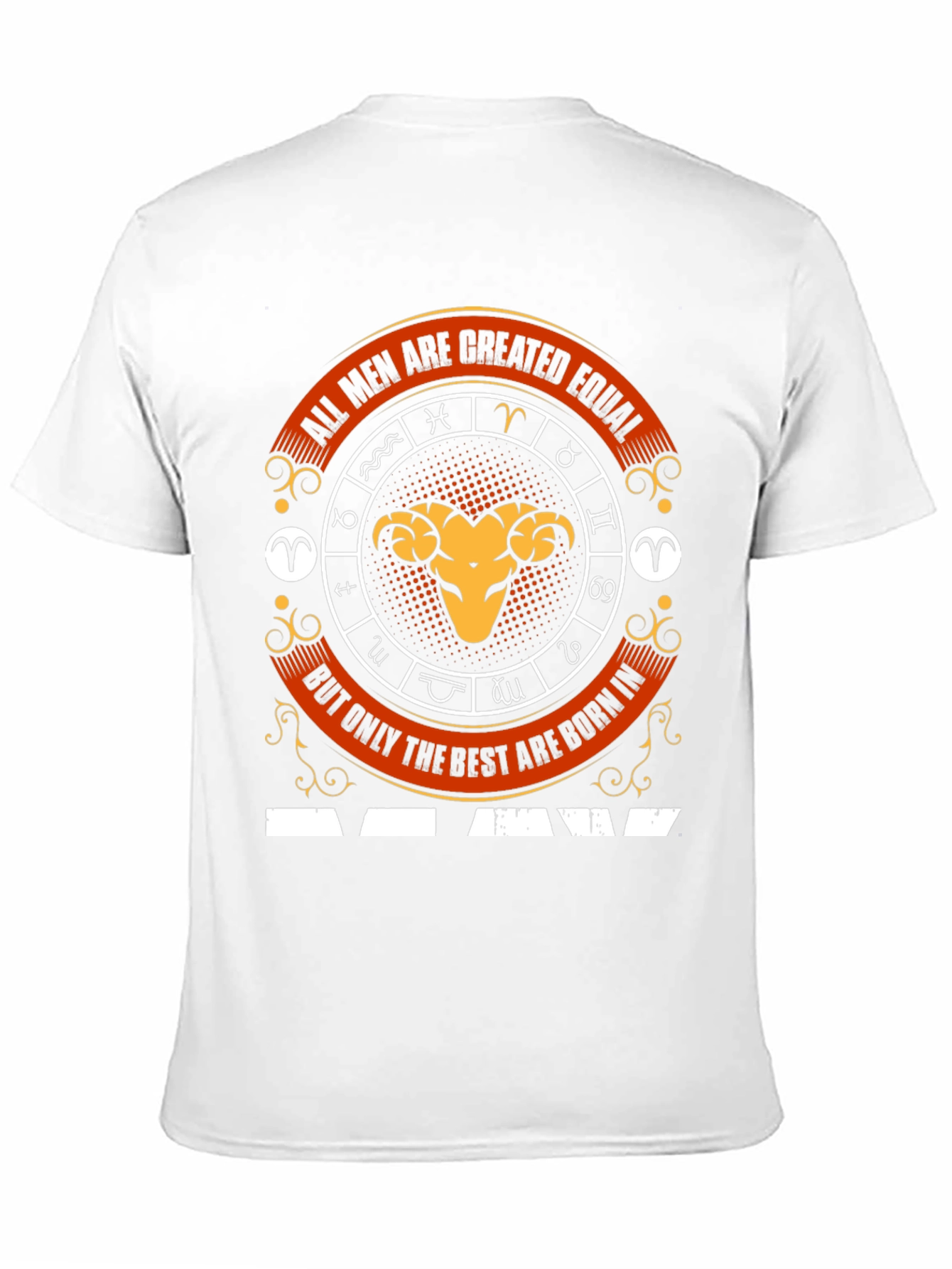 Aries Zodiac T-Shirt - All Men Created Equal