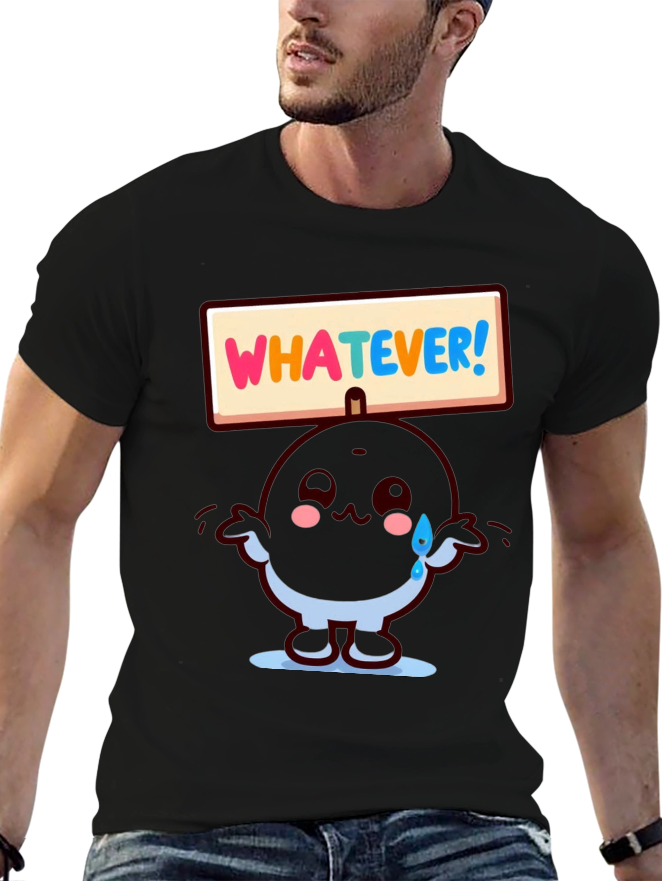 Whatever! Kawaii Graphic T-Shirt