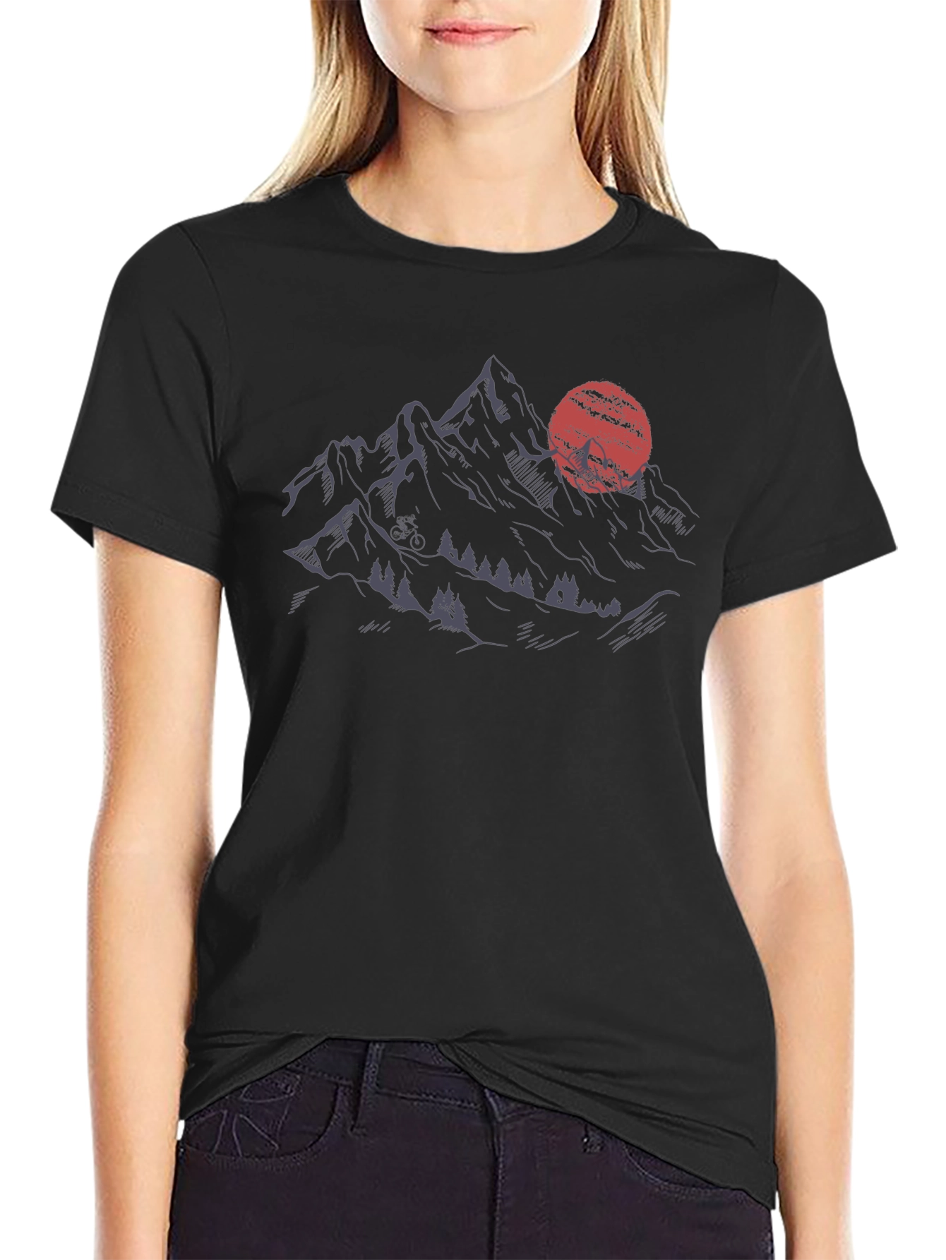 Mountain Bike Adventure Graphic Tee