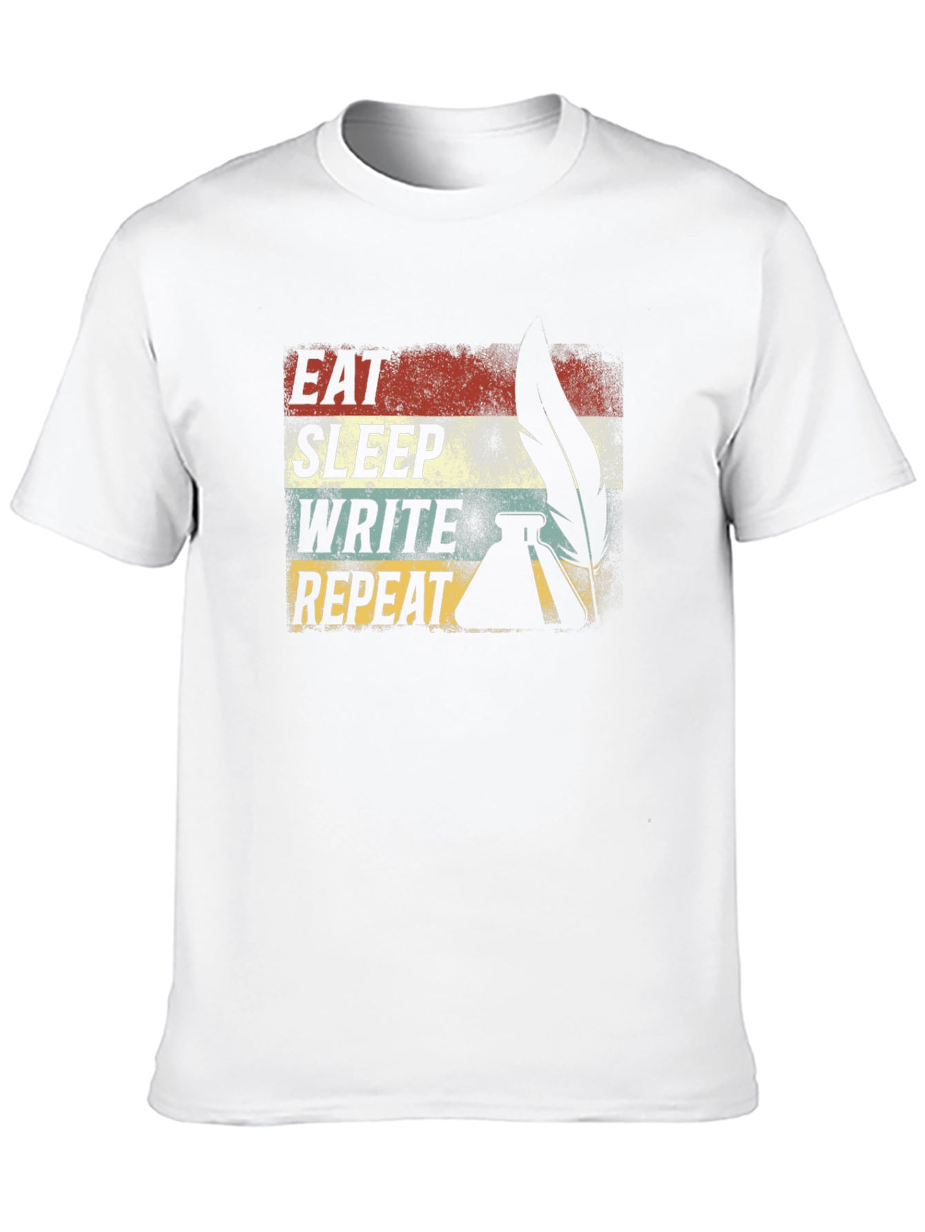 Eat Sleep Write Repeat T-Shirt - Writers Life Tee