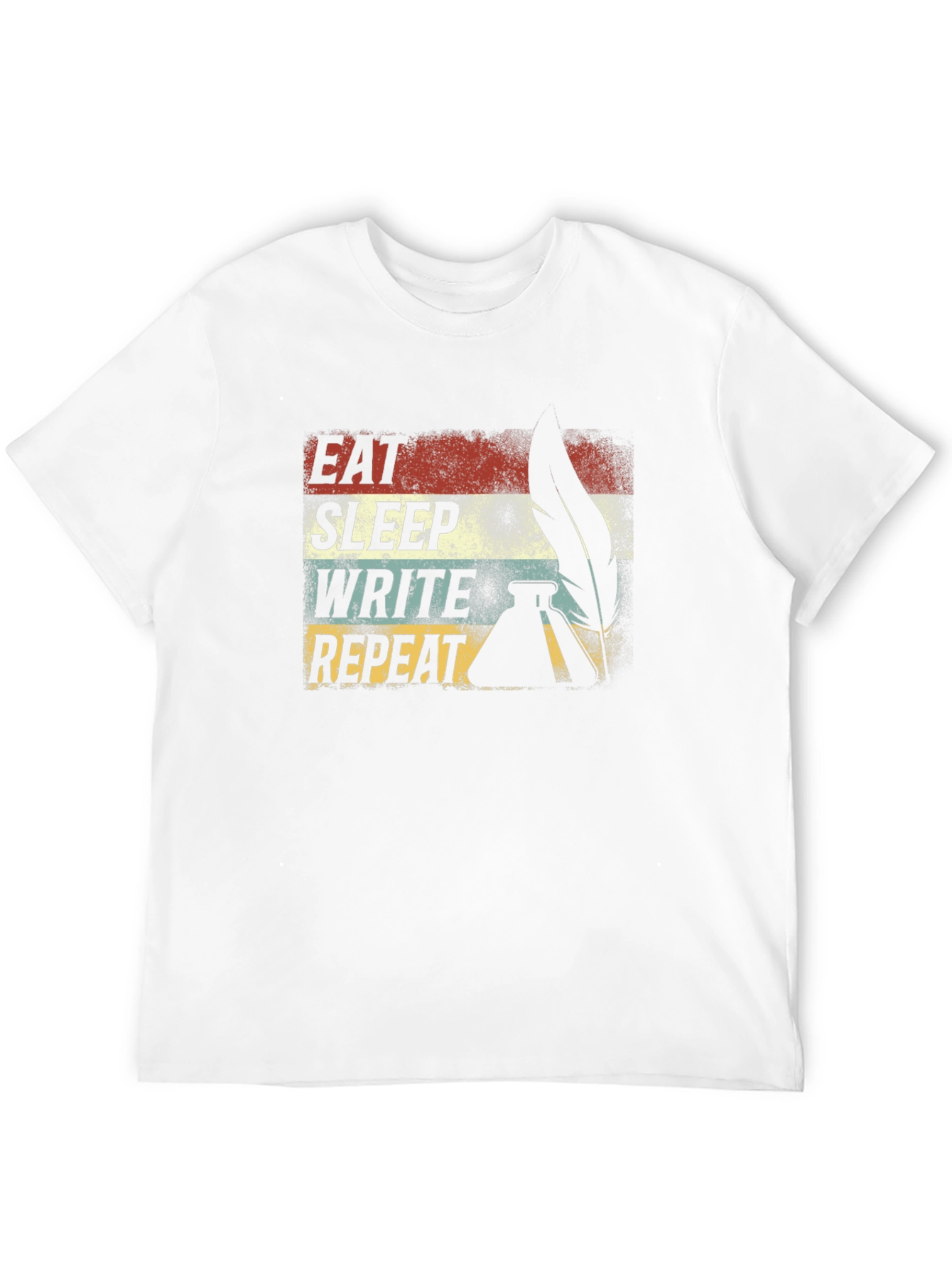 Eat Sleep Write Repeat T-Shirt - Writers Life Tee