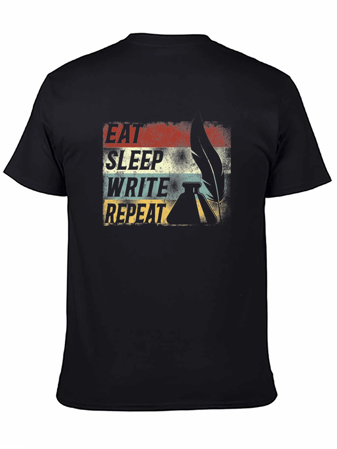 Eat Sleep Write Repeat T-Shirt - Writers Life Tee
