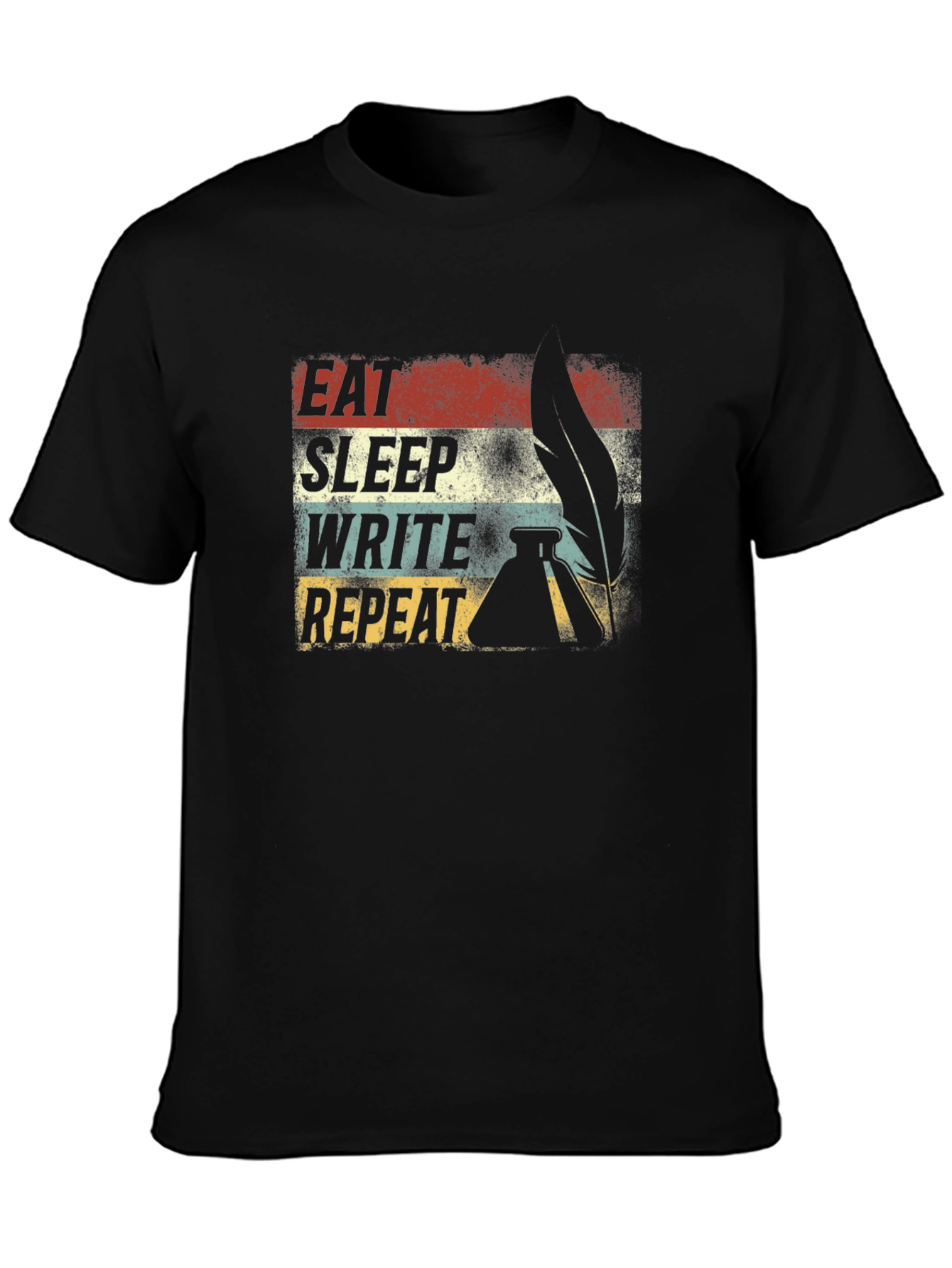 Eat Sleep Write Repeat T-Shirt - Writers Life Tee