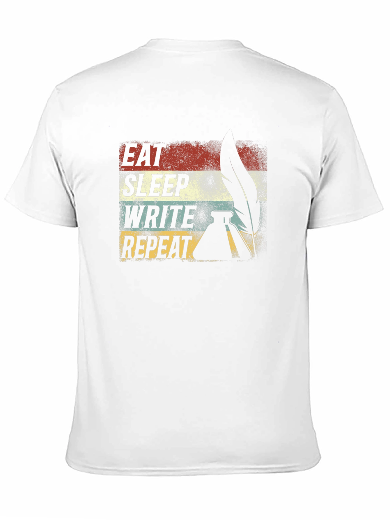 Eat Sleep Write Repeat T-Shirt - Writers Life Tee