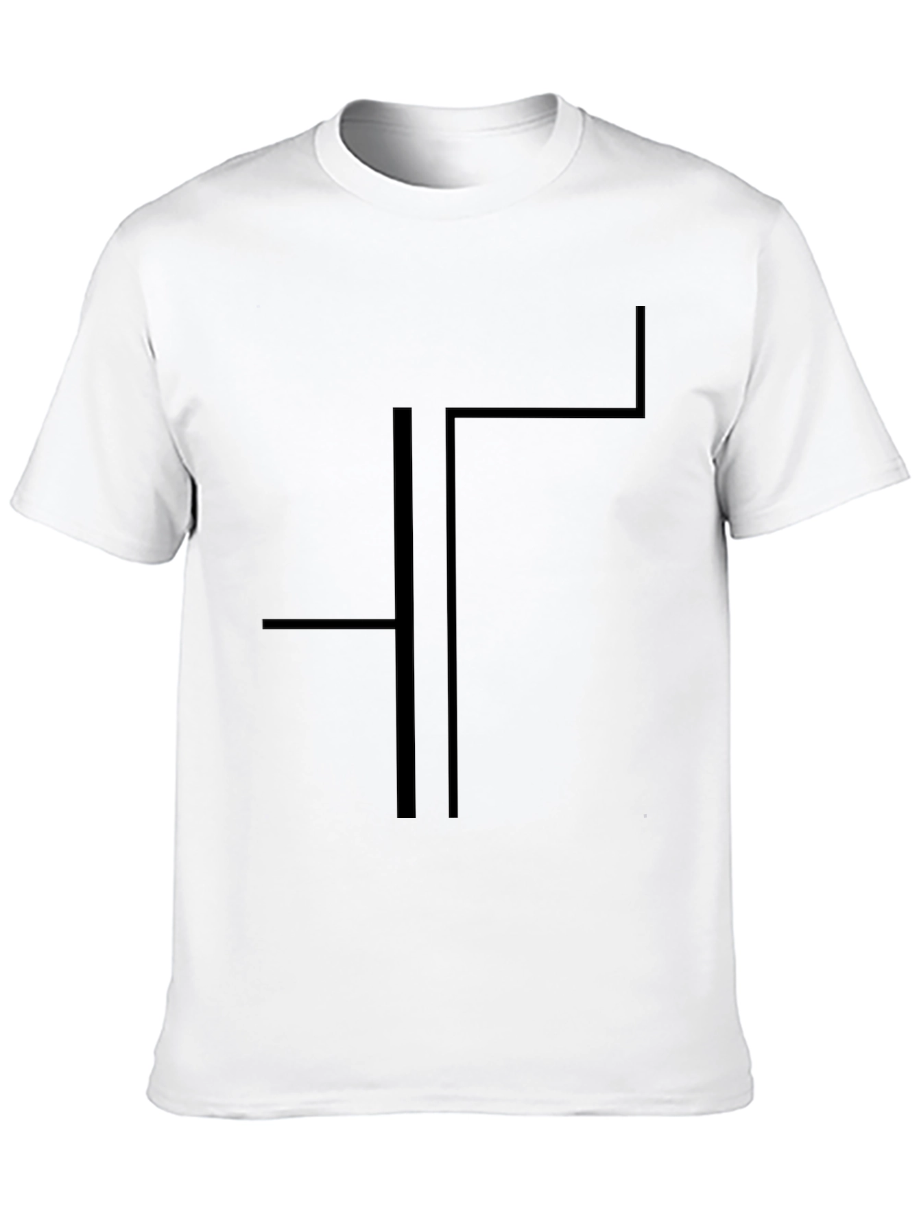 Modern Geometric T-Shirt - Minimalist Design