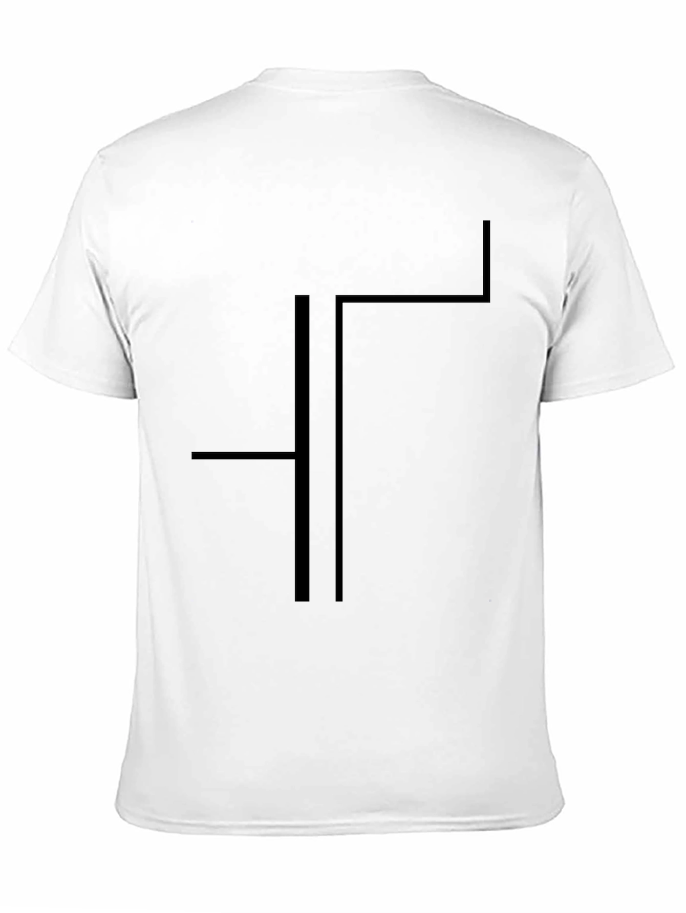 Modern Geometric T-Shirt - Minimalist Design