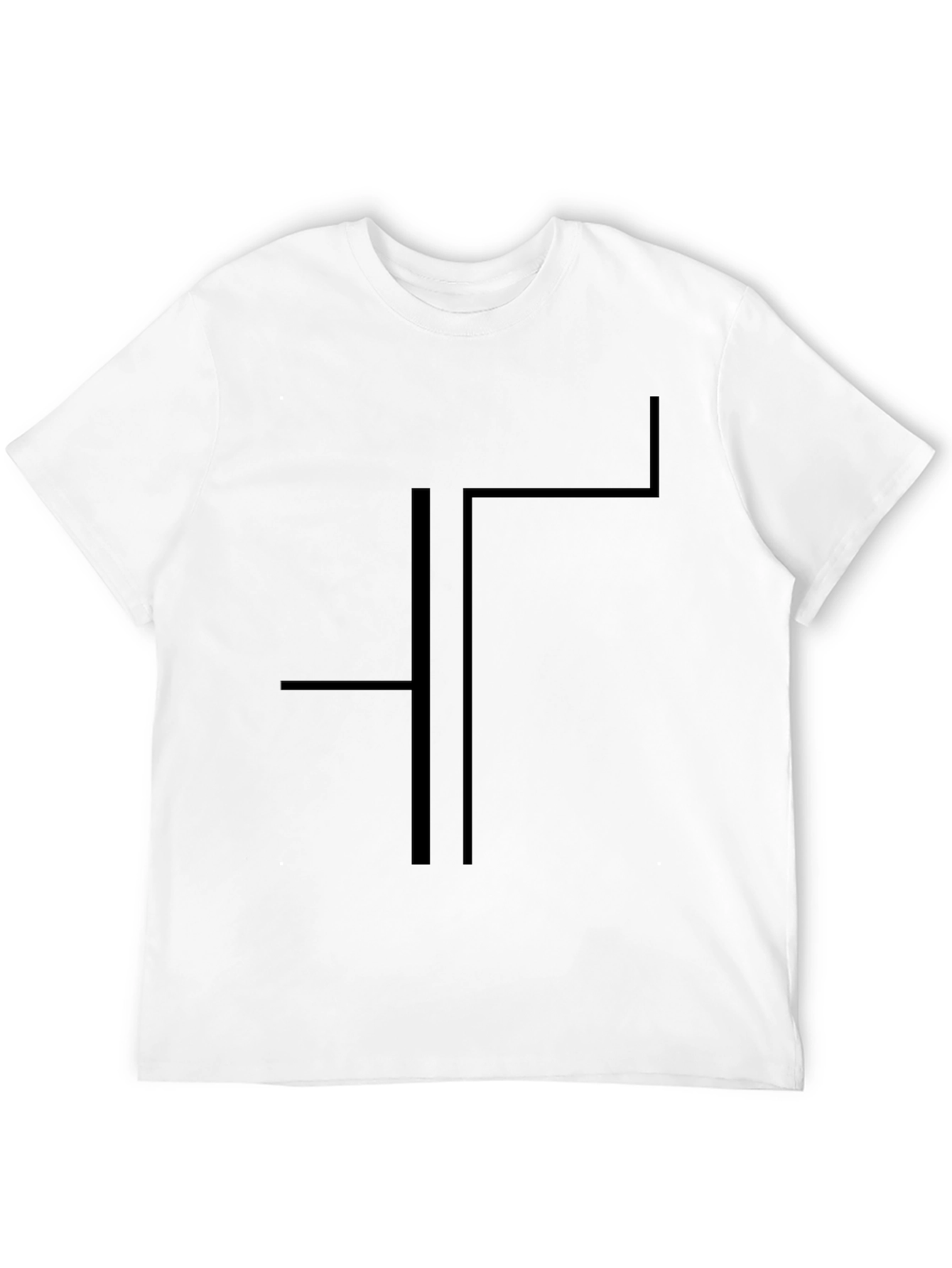 Modern Geometric T-Shirt - Minimalist Design