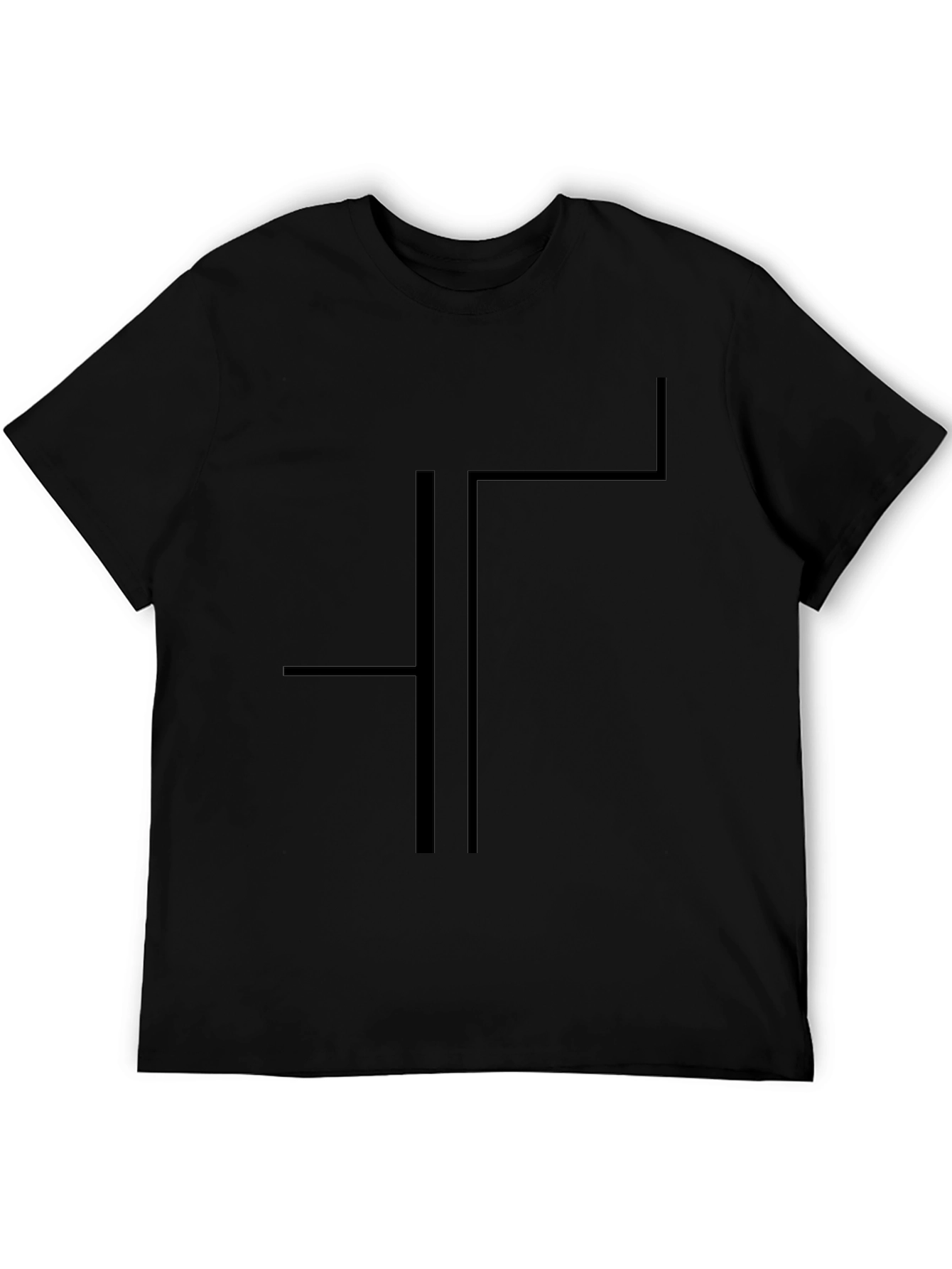 Modern Geometric T-Shirt - Minimalist Design