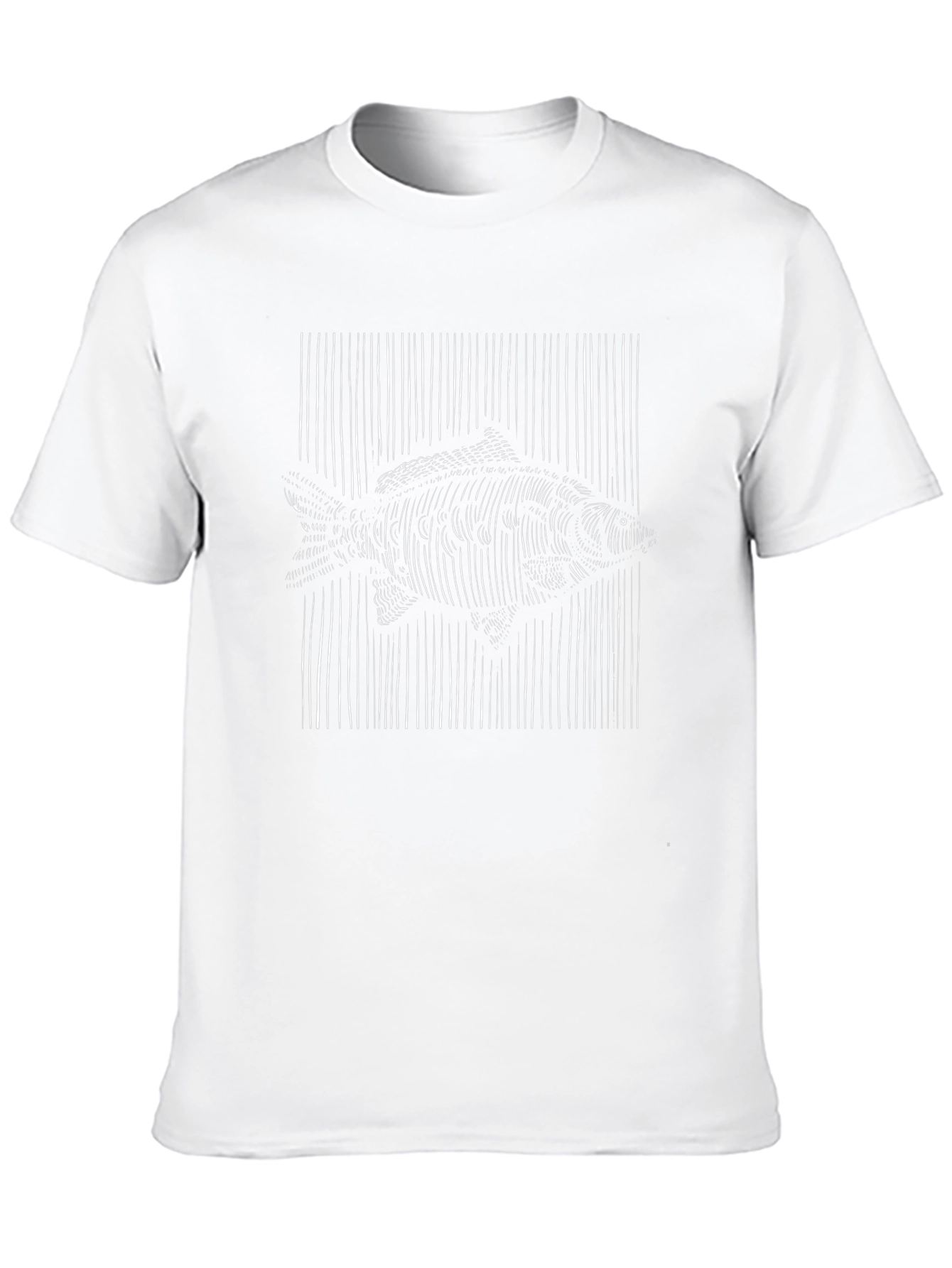 Black Fish Graphic Tee - Stylish Mens T-Shirt