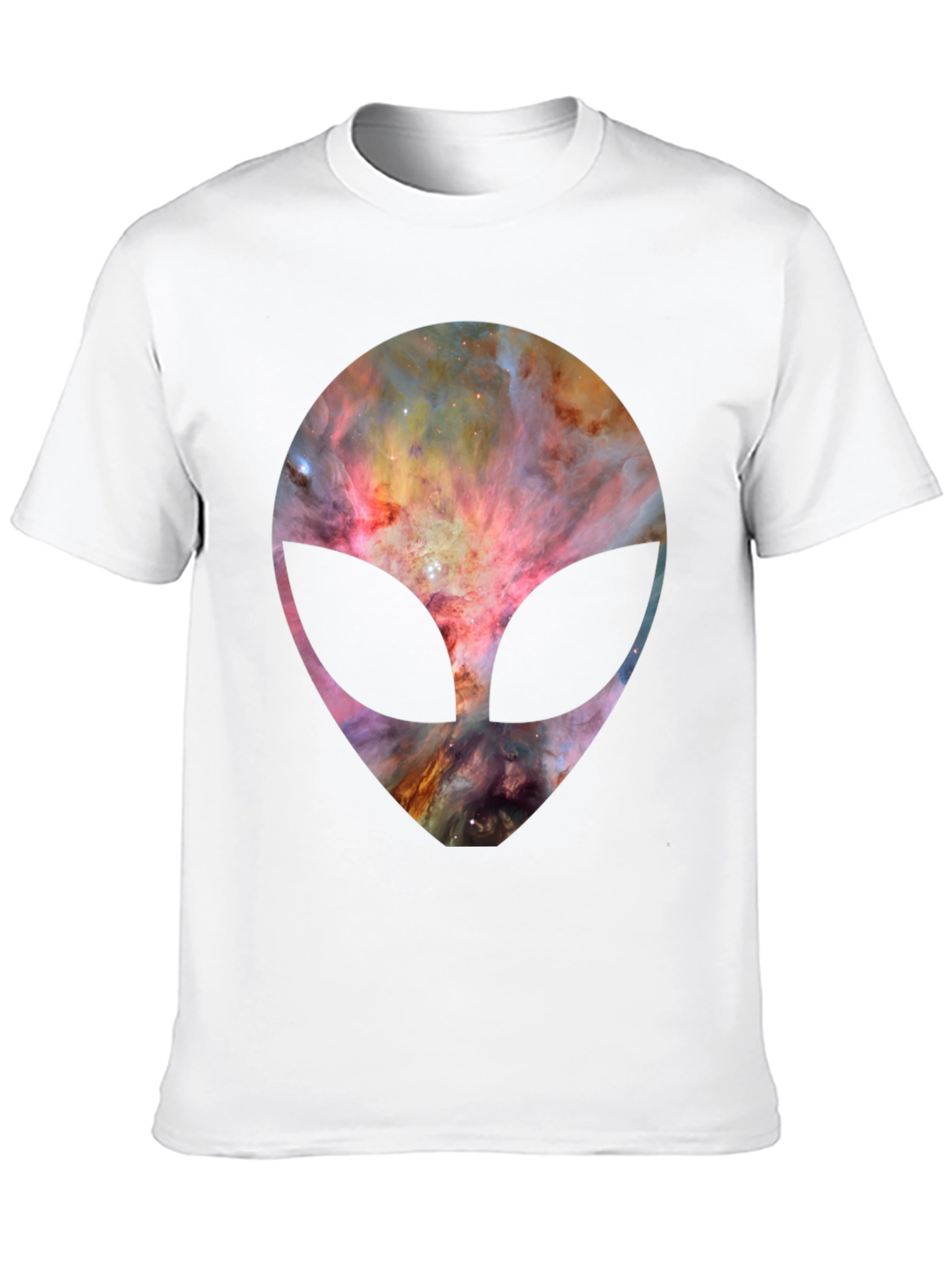 Galaxy Alien Graphic Tee - Black