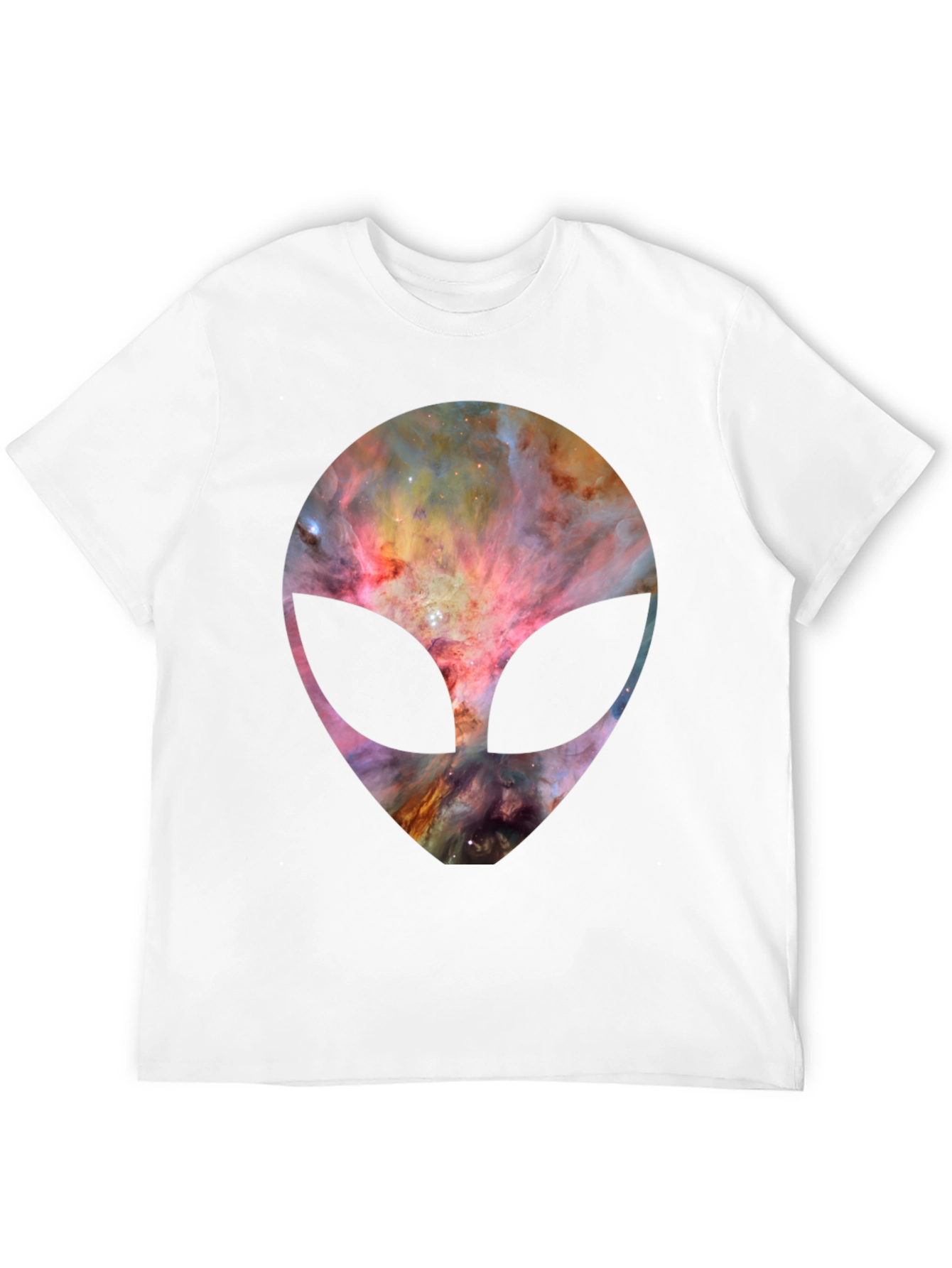 Galaxy Alien Graphic Tee - Black