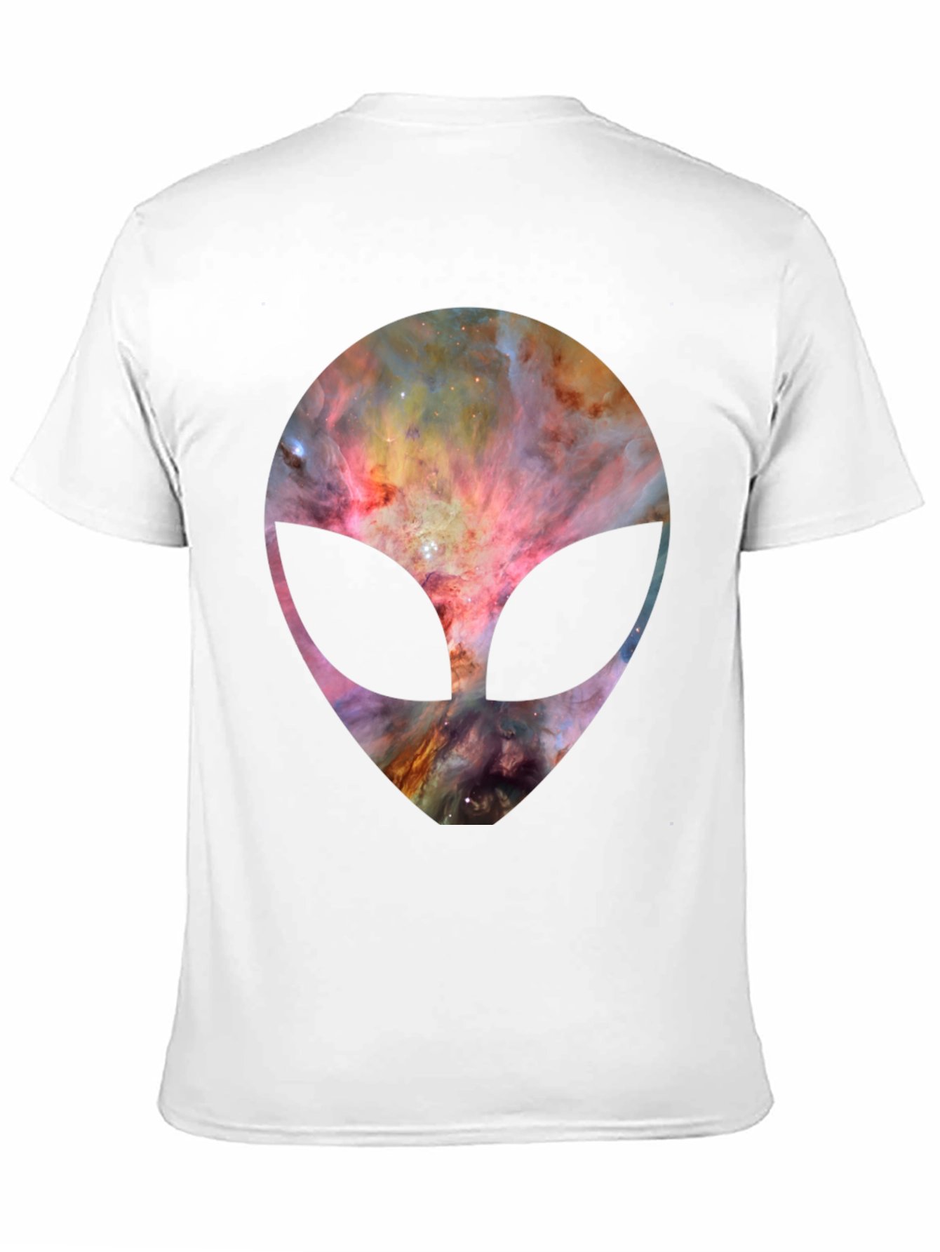 Galaxy Alien Graphic Tee - Black