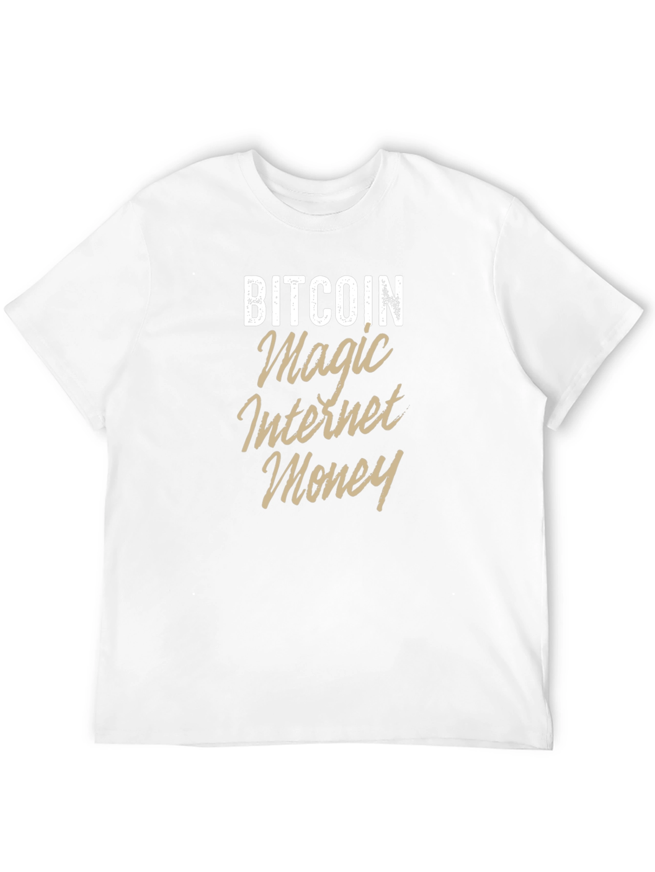 Bitcoin Magic Internet Money Black Tee