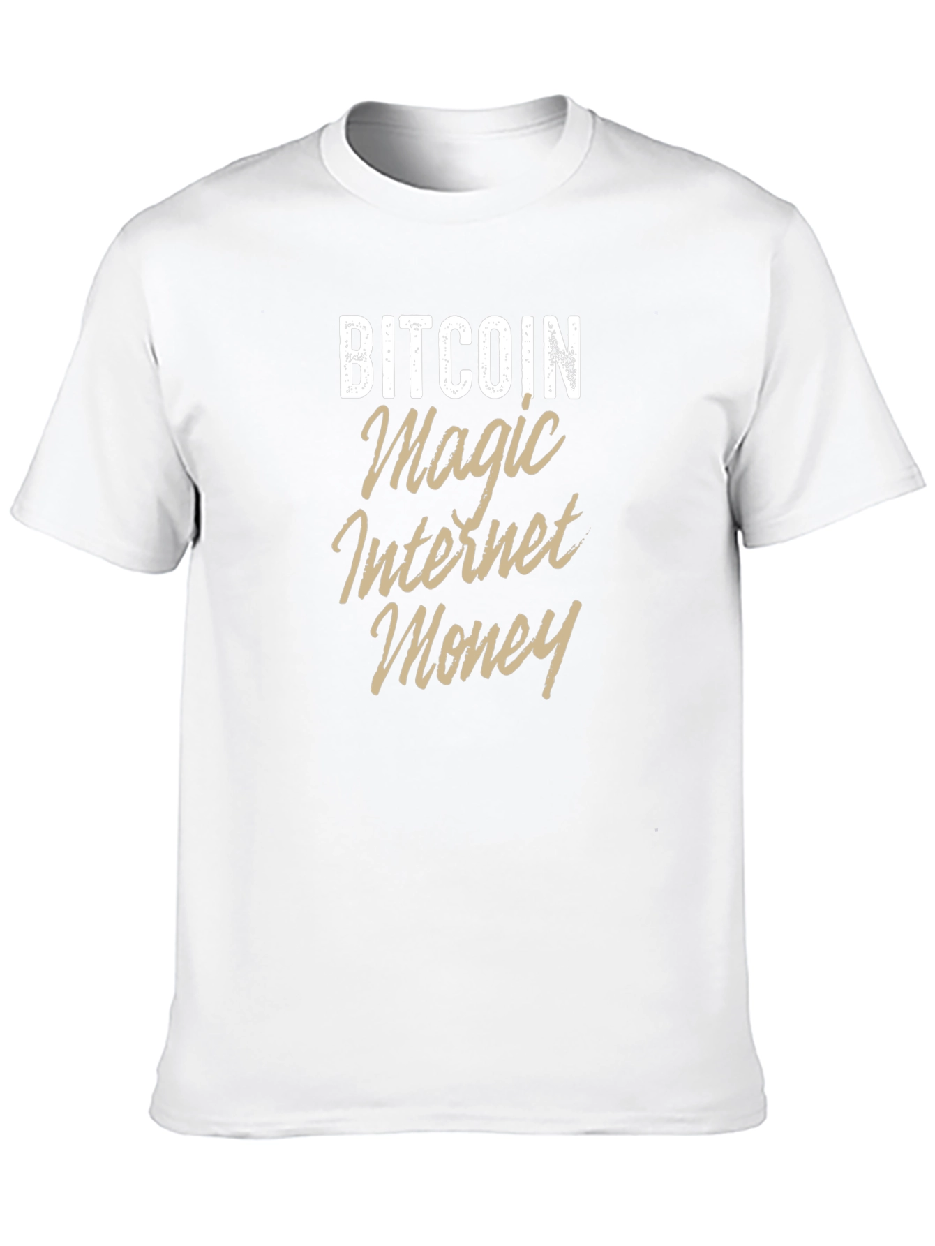 Bitcoin Magic Internet Money Black Tee