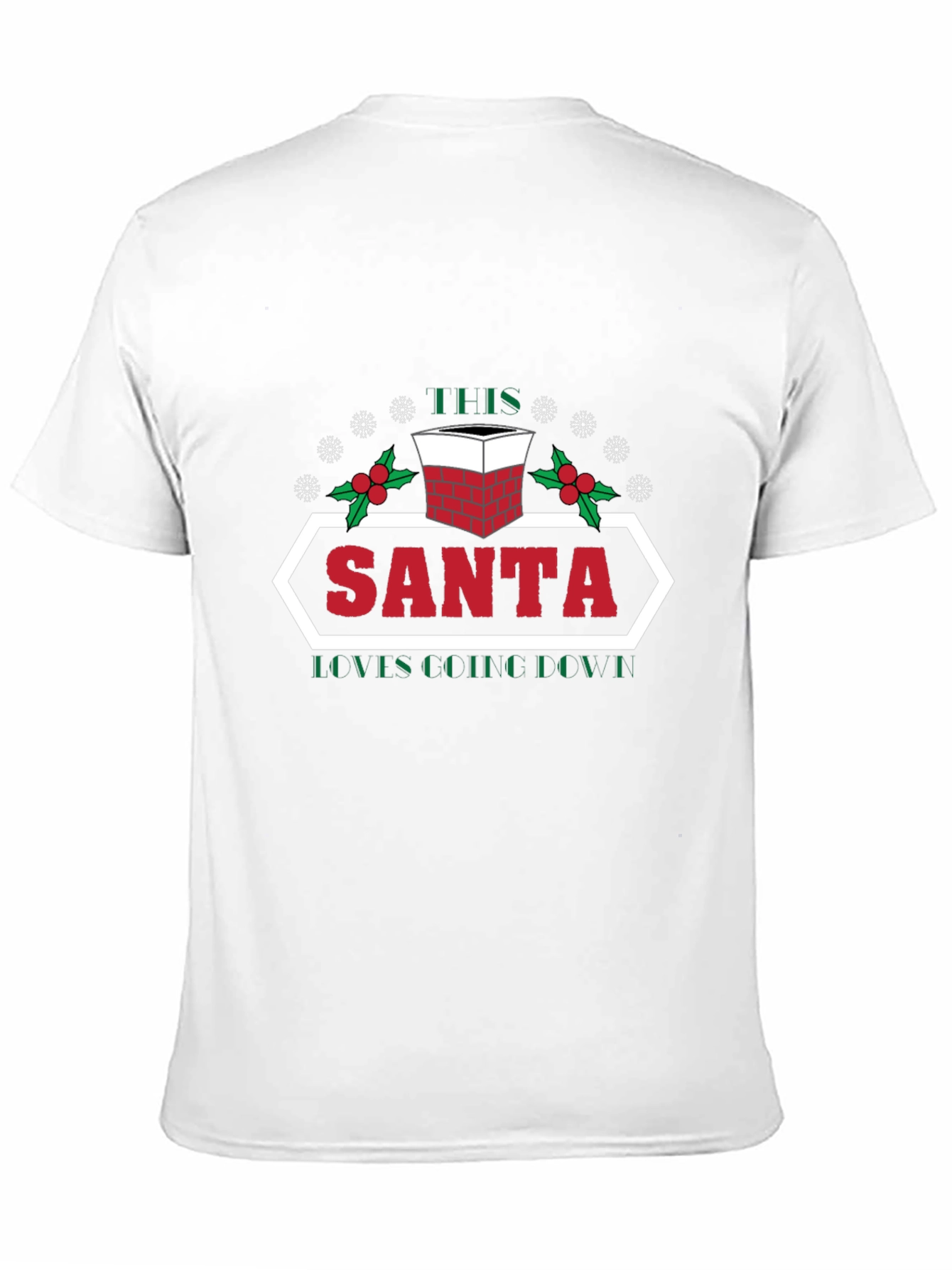 Santa Loves Coffee Christmas T-Shirt