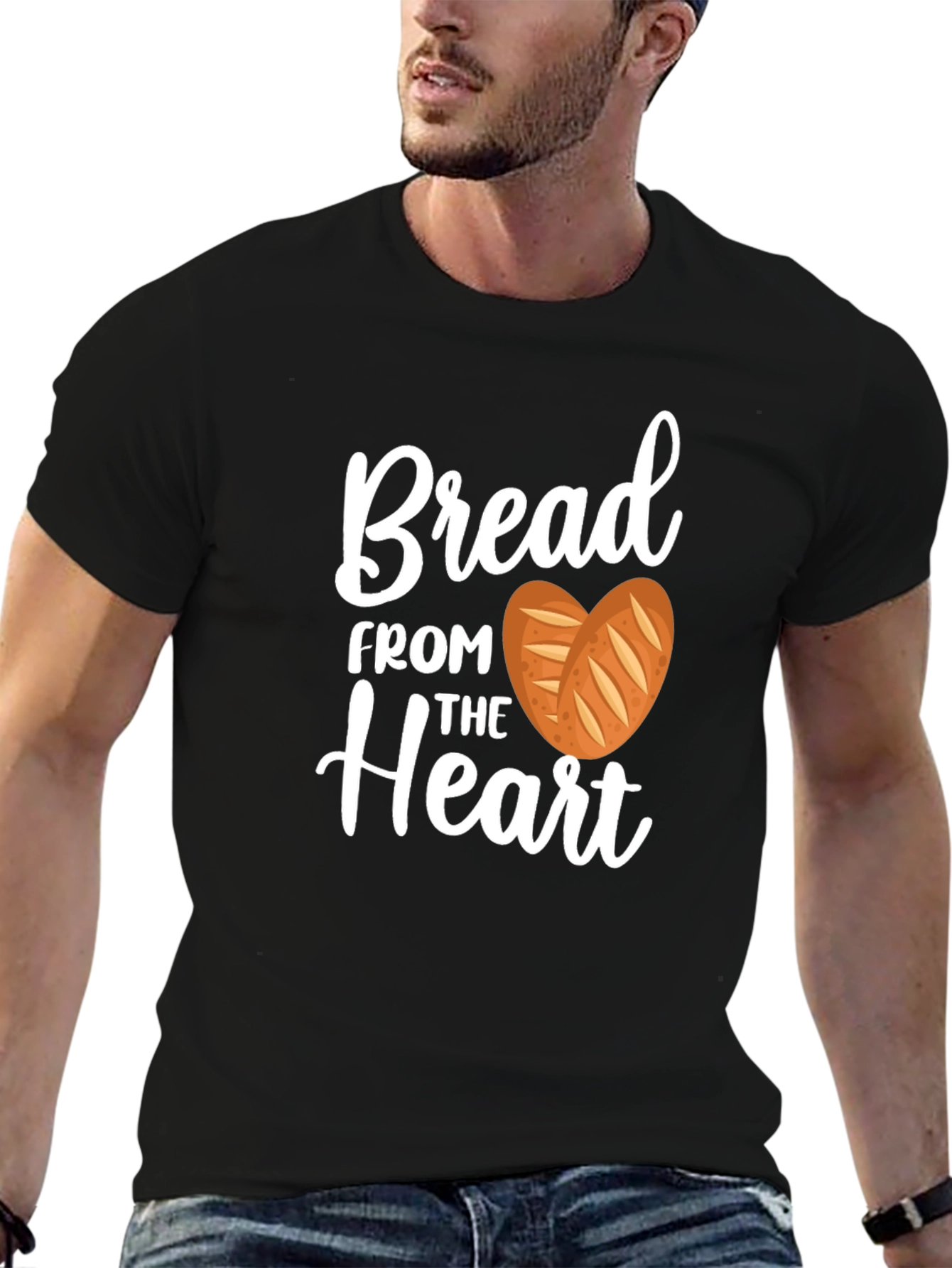 Bread From The Heart Graphic T-Shirt