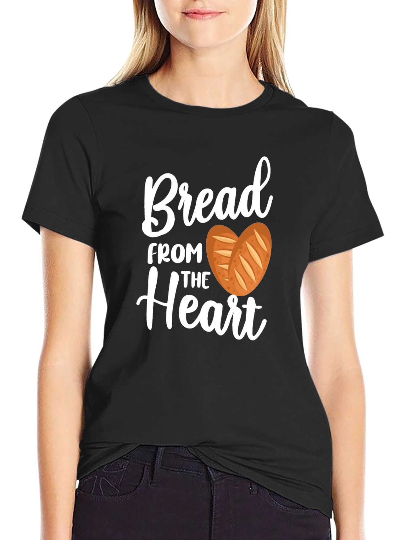 Bread From The Heart Graphic T-Shirt