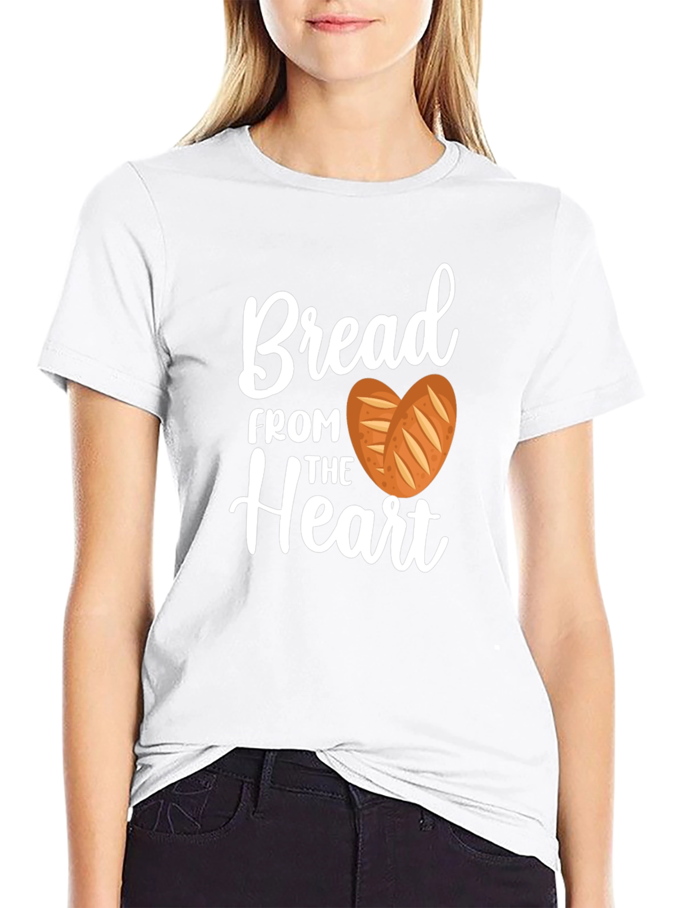Bread From The Heart Graphic T-Shirt
