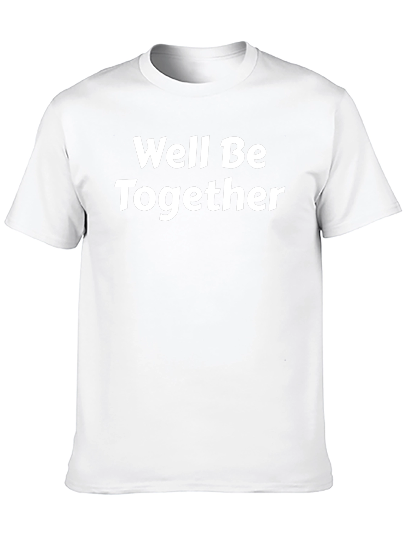 Well Be Together T-Shirt - Classic Black Tee