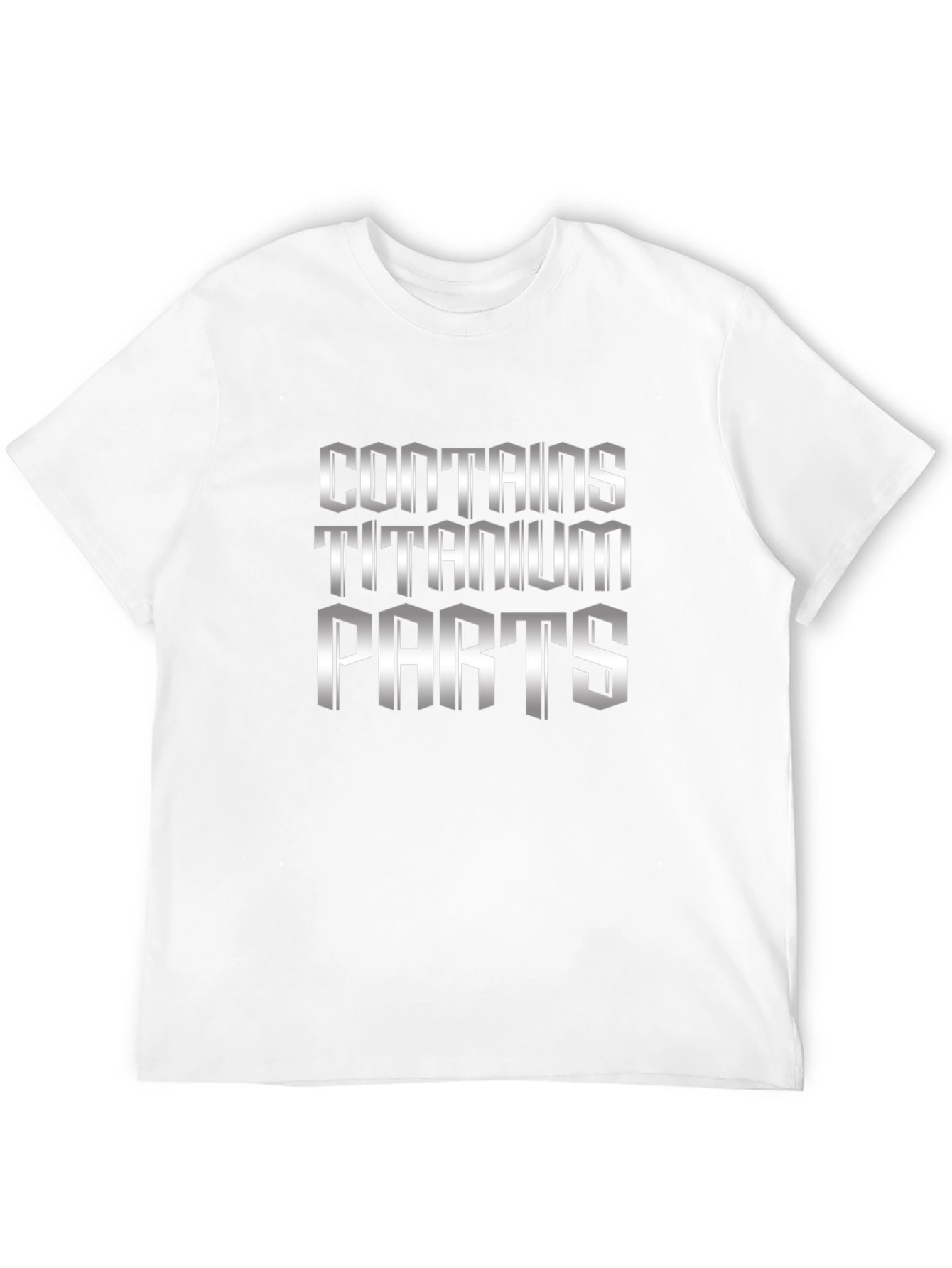 Contains Titanium Parts T-Shirt - Black