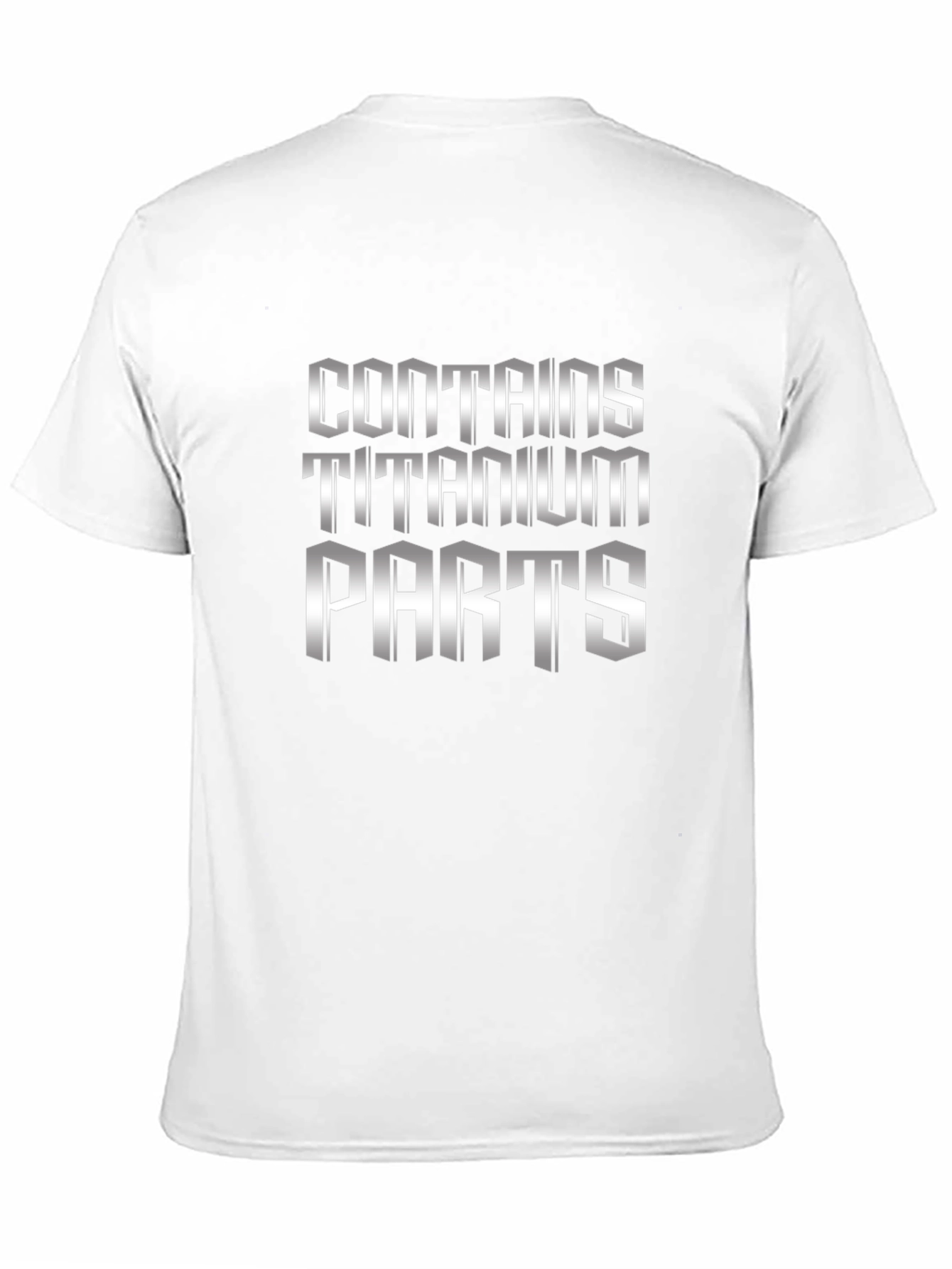 Contains Titanium Parts T-Shirt - Black