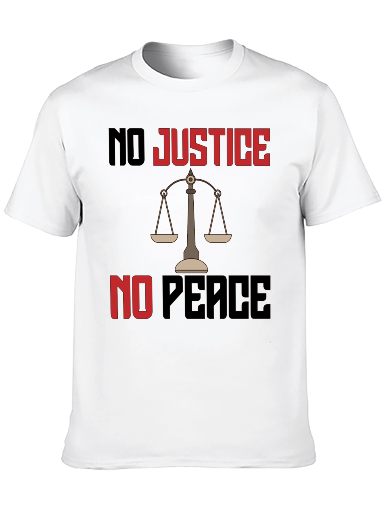 Justice Peace Graphic Tee
