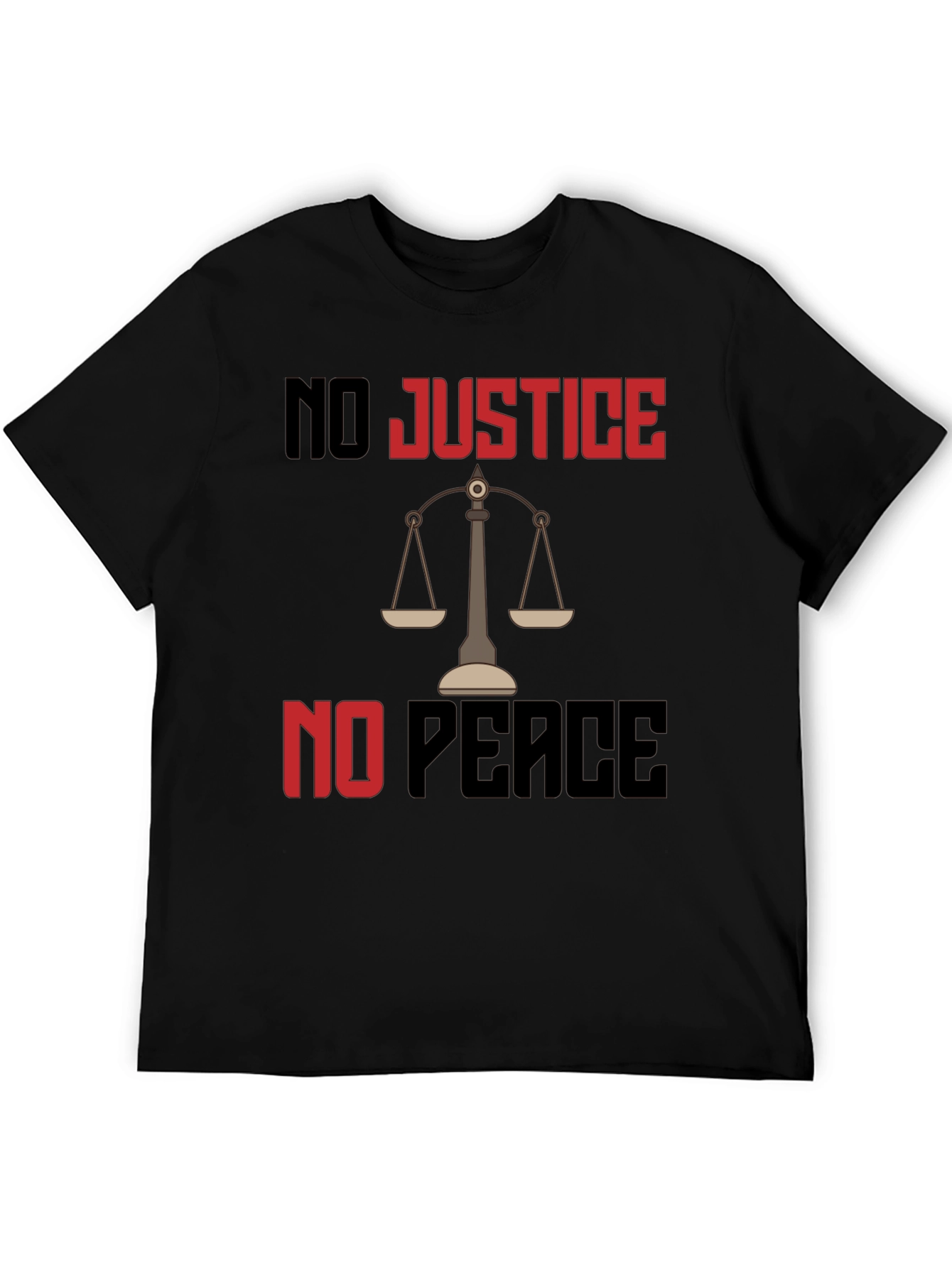 Justice Peace Graphic Tee