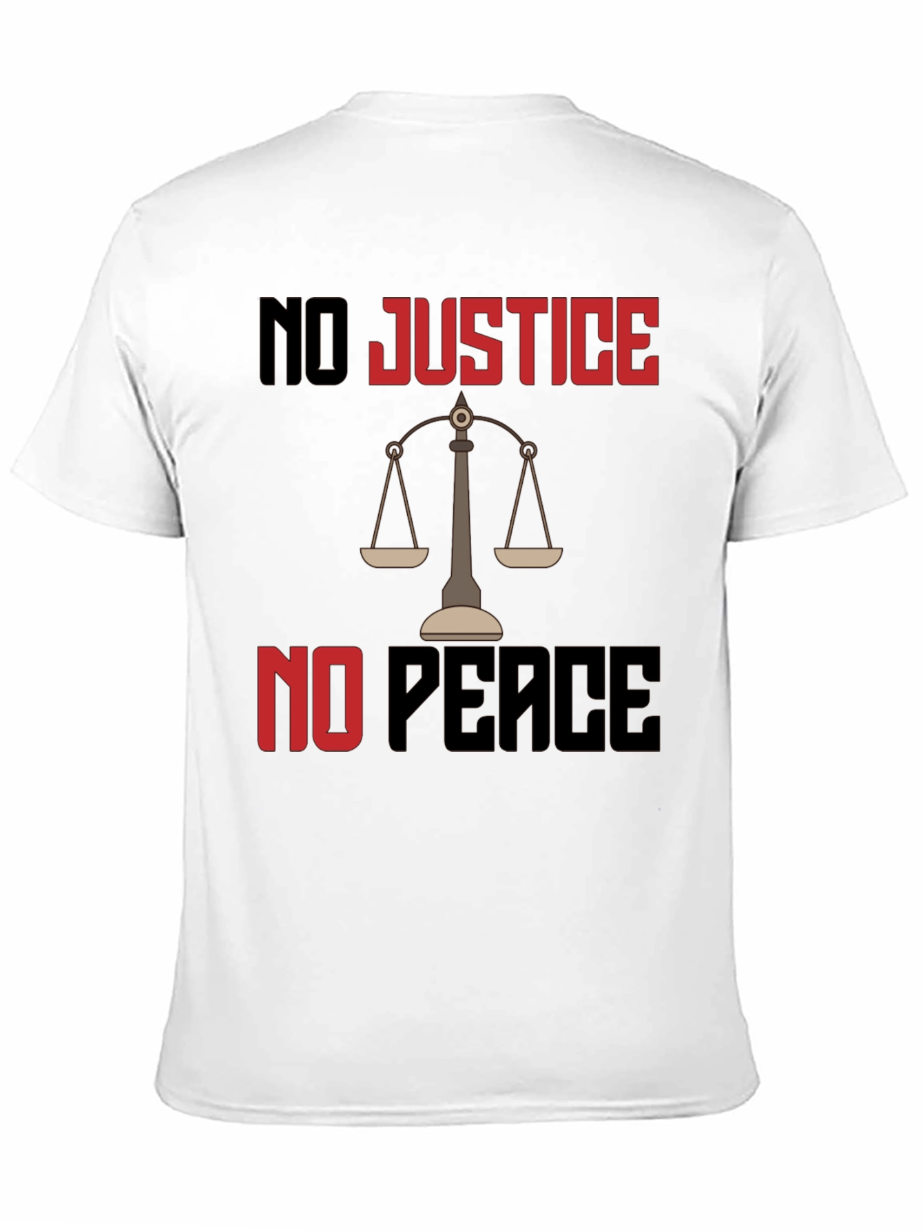 Justice Peace Graphic Tee