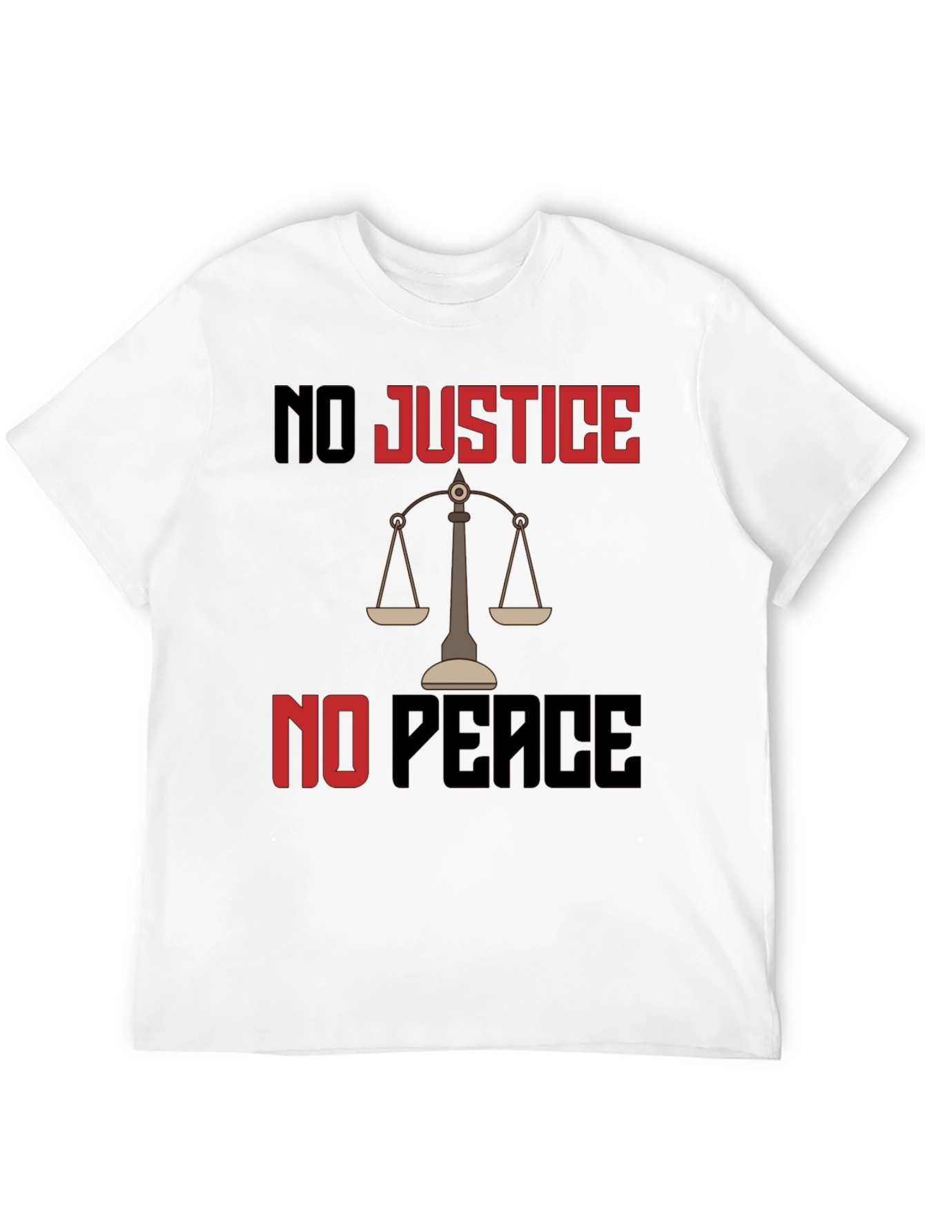 Justice Peace Graphic Tee