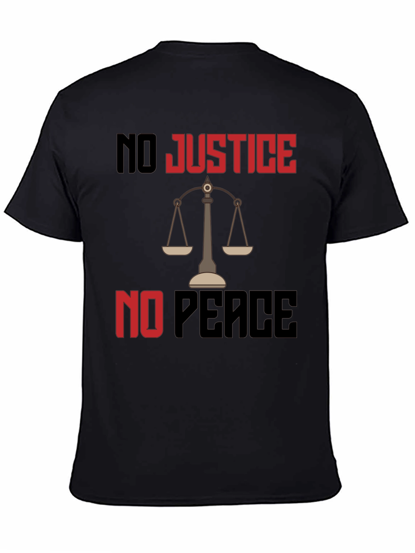 Justice Peace Graphic Tee