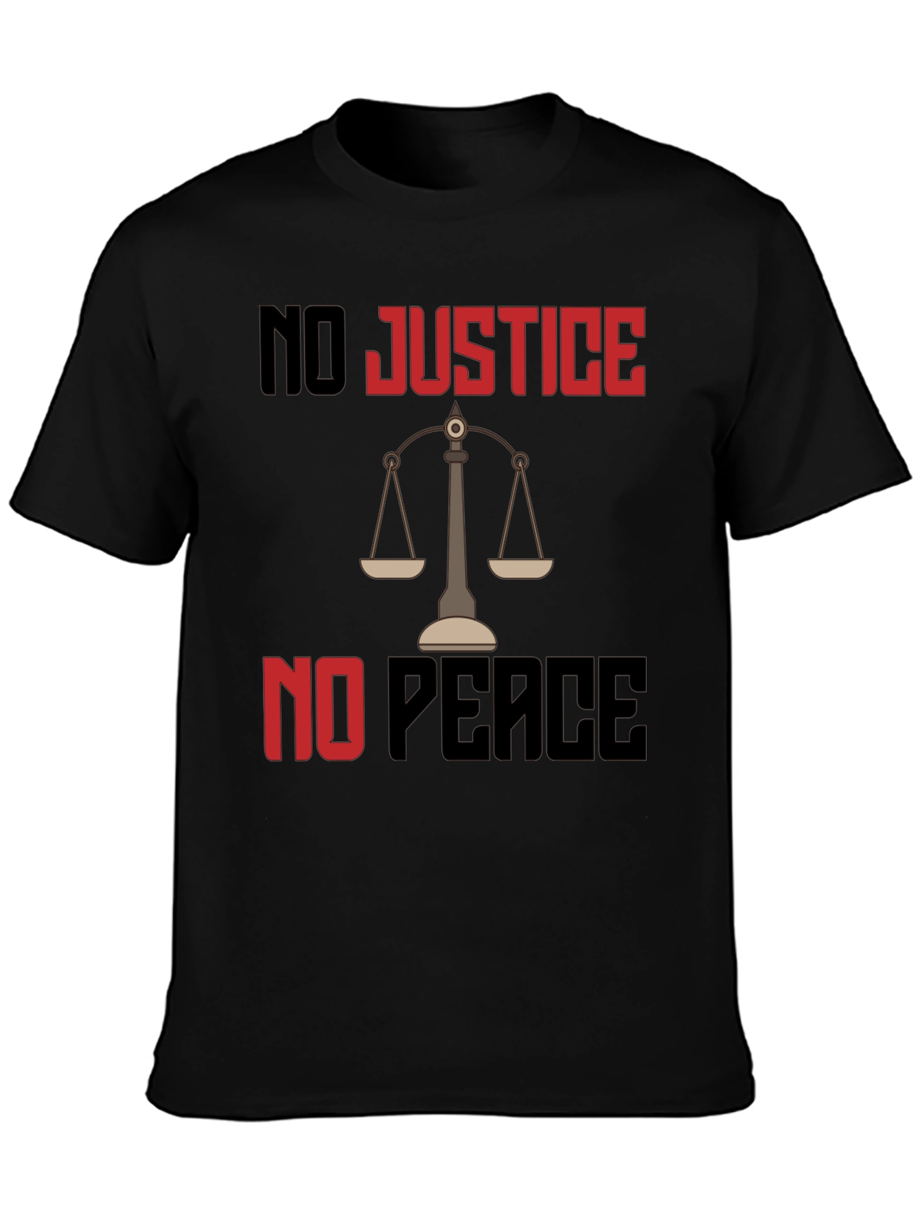 Justice Peace Graphic Tee