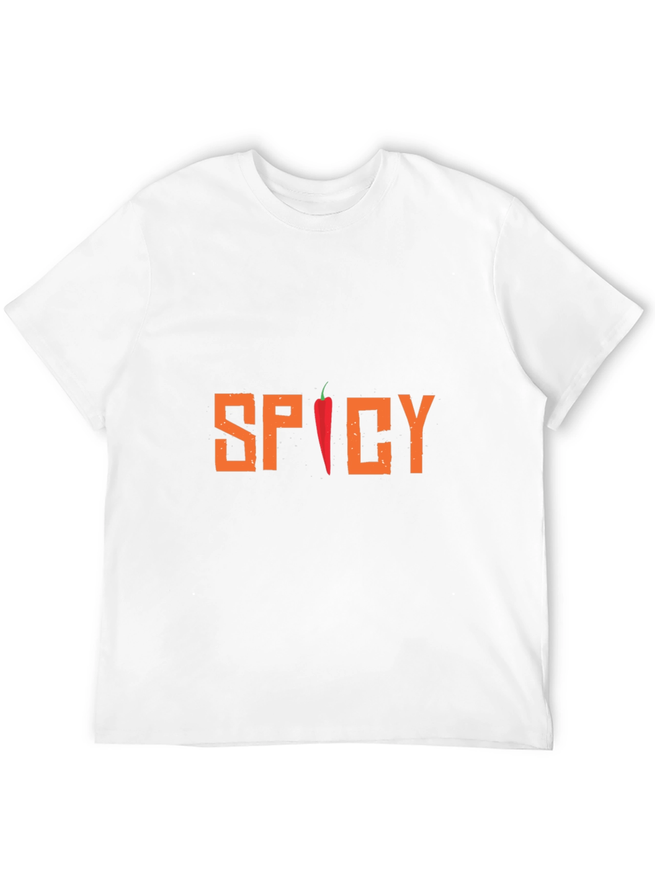 Spicy Chili Pepper Graphic Tee - Black T-Shirt