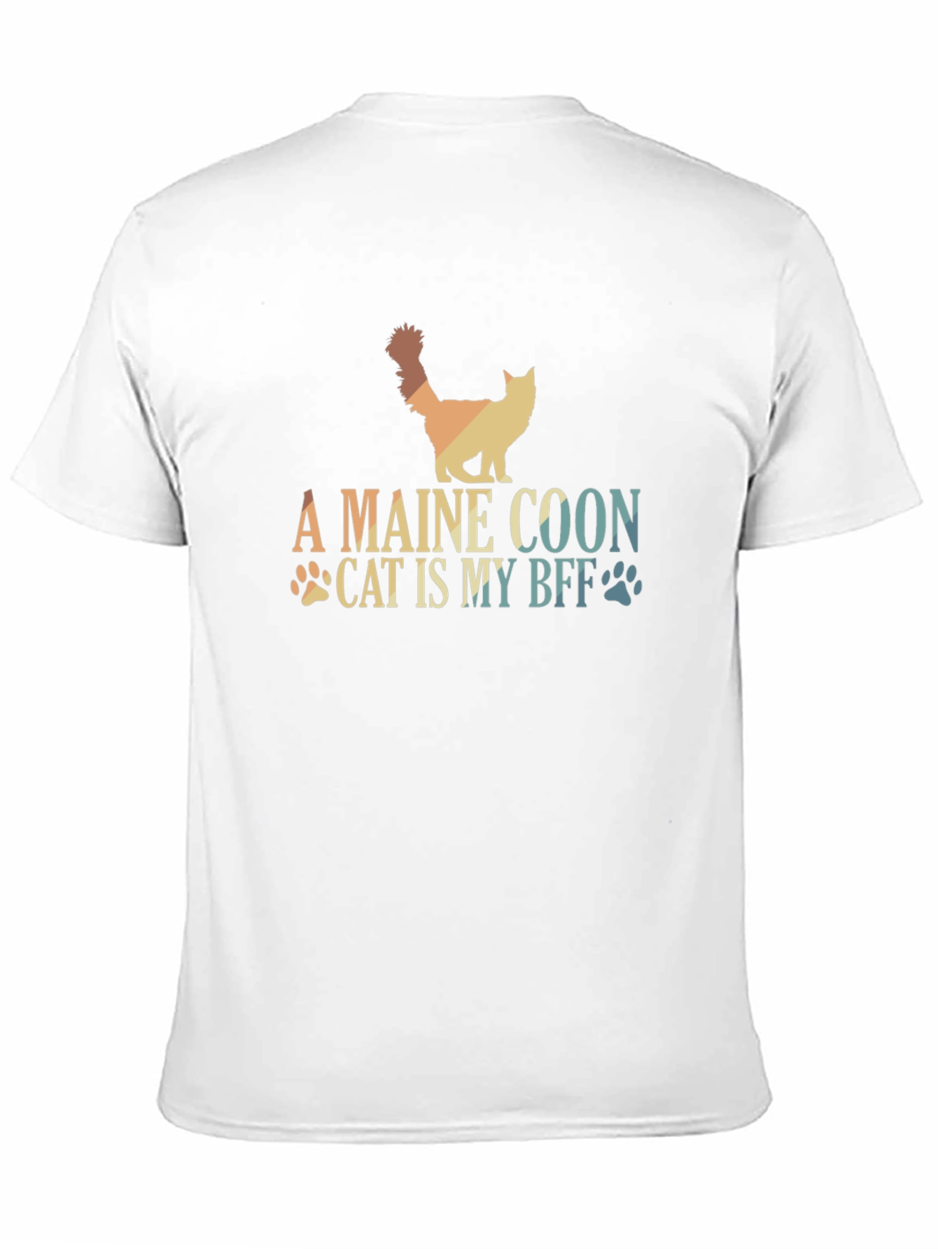 Maine Coon Cat BFF T-Shirt