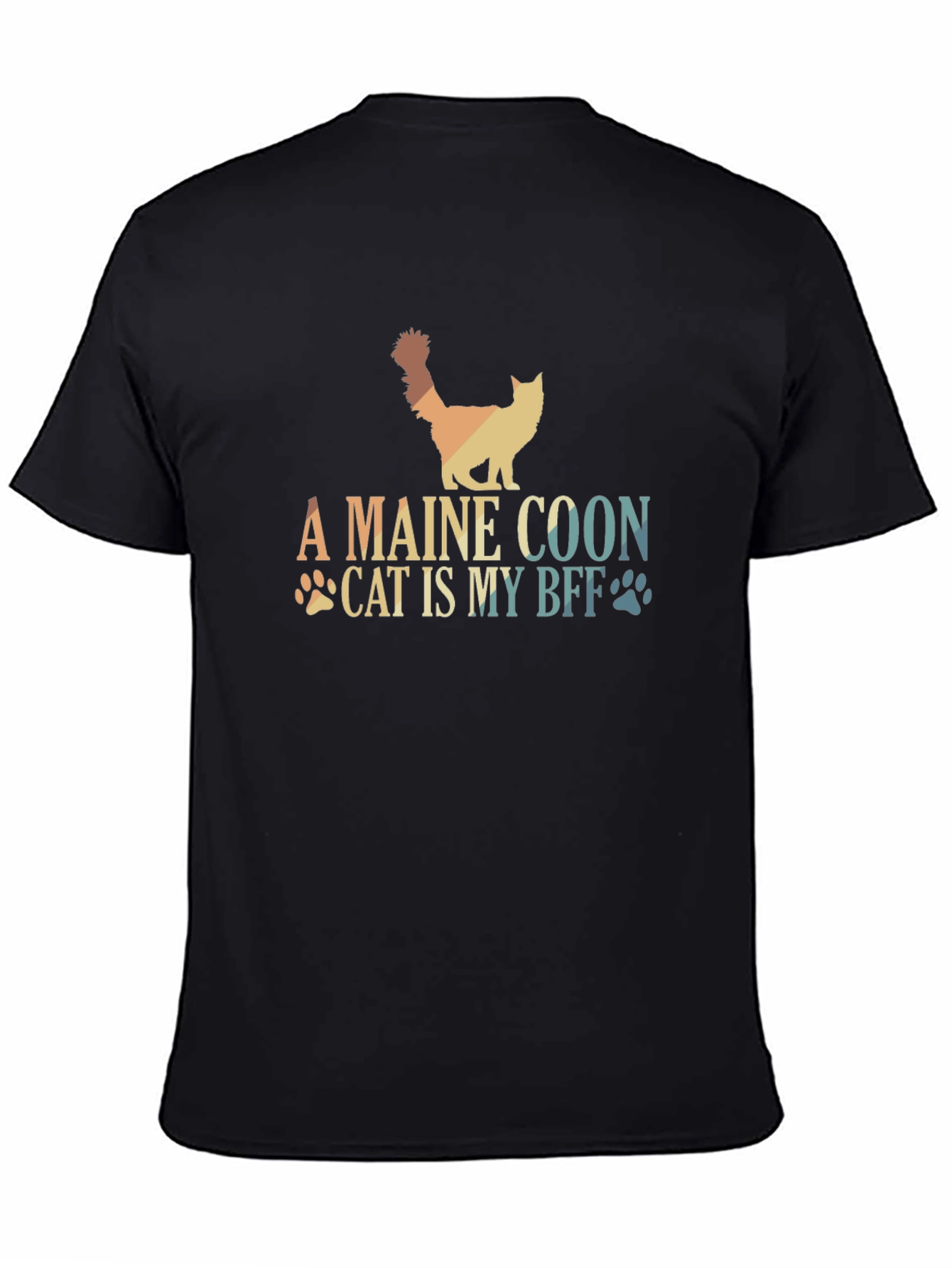 Maine Coon Cat BFF T-Shirt