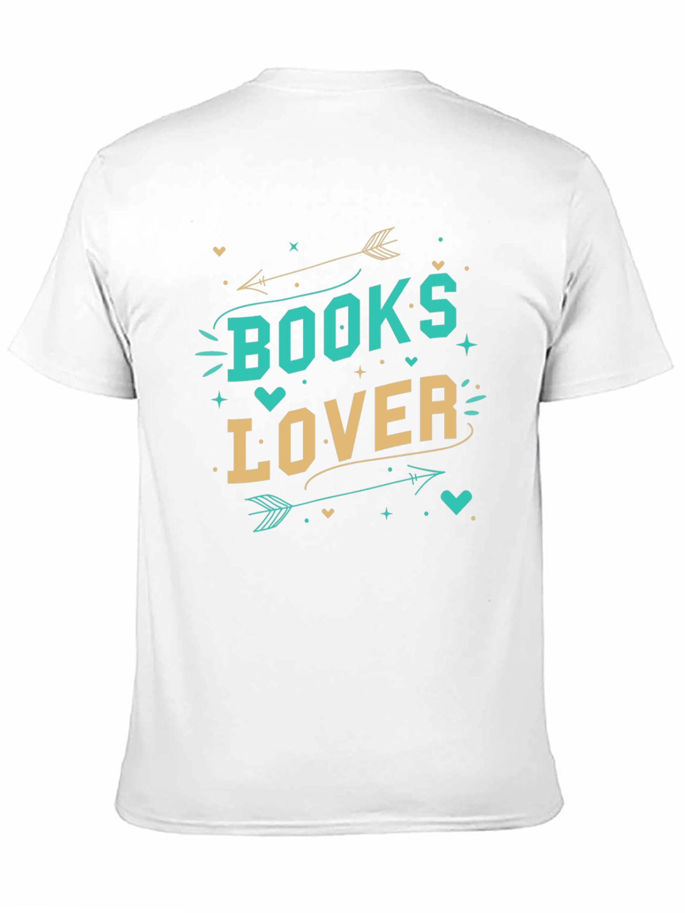 Books Lover Graphic Black T-Shirt