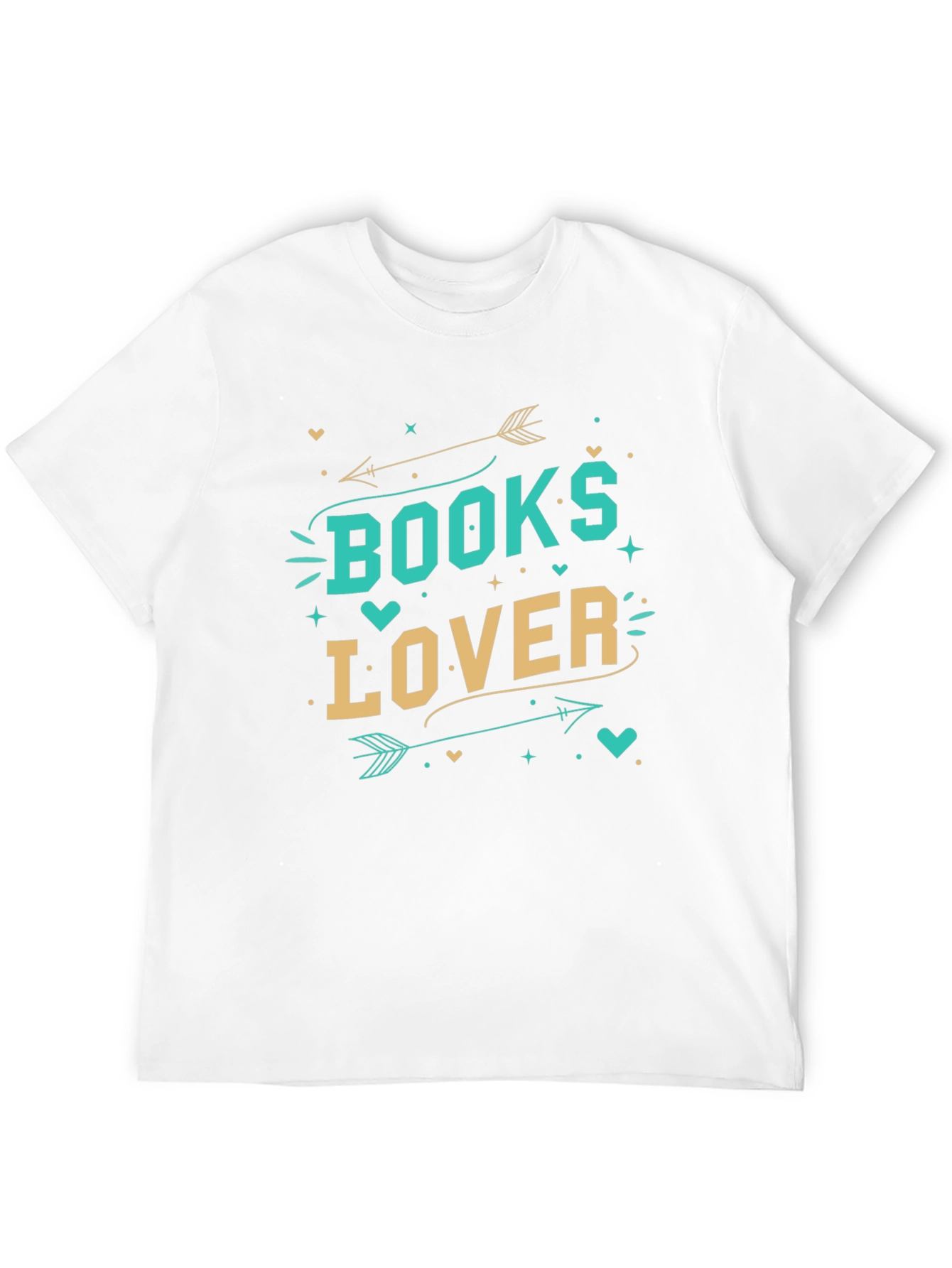 Books Lover Graphic Black T-Shirt