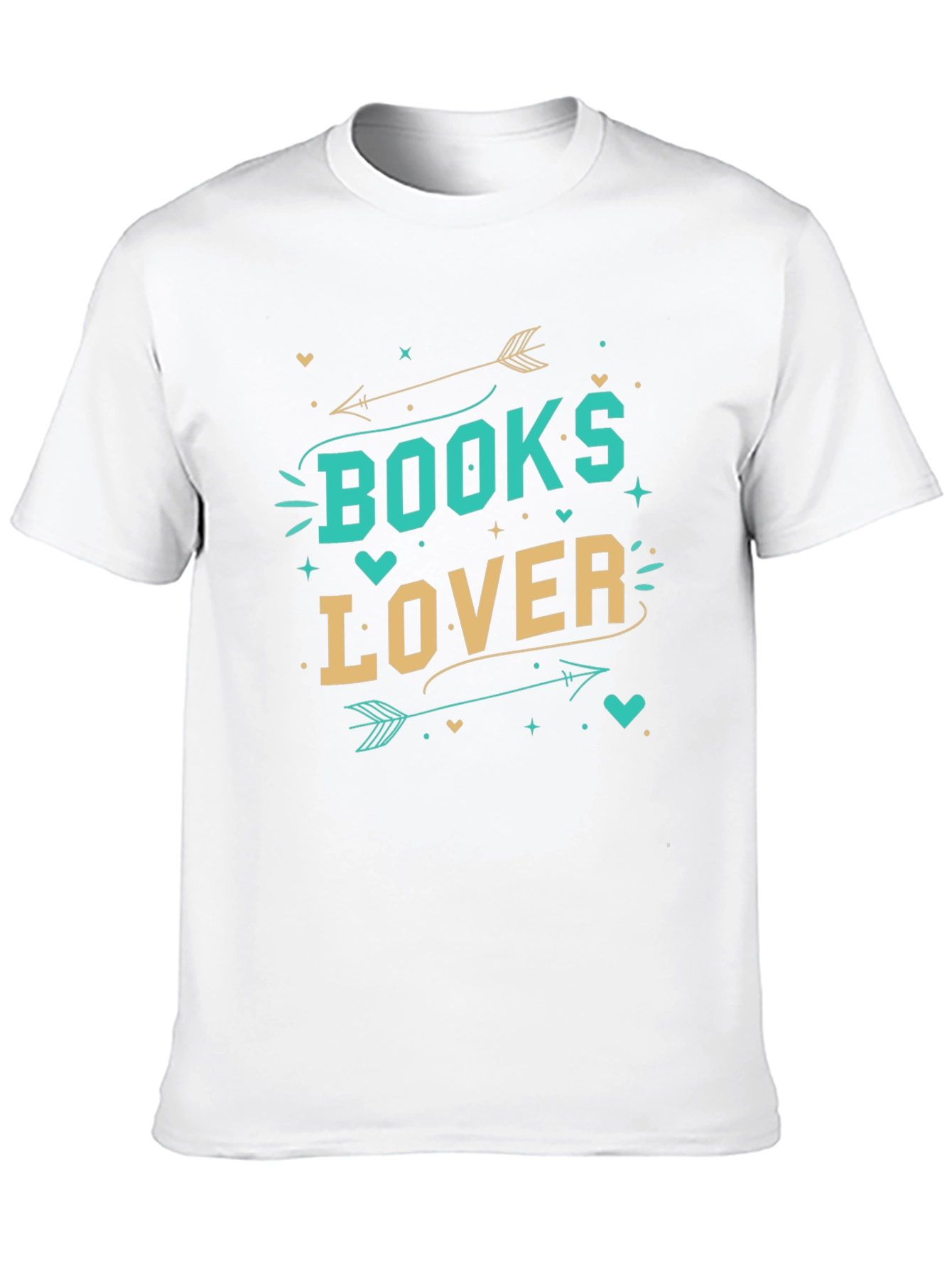 Books Lover Graphic Black T-Shirt
