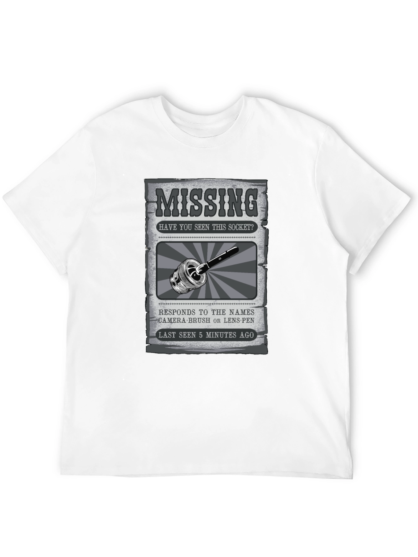 Missing Socket Graphic T-Shirt