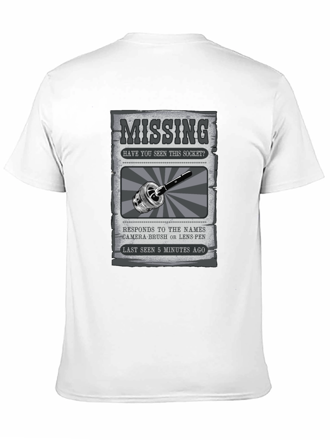 Missing Socket Graphic T-Shirt