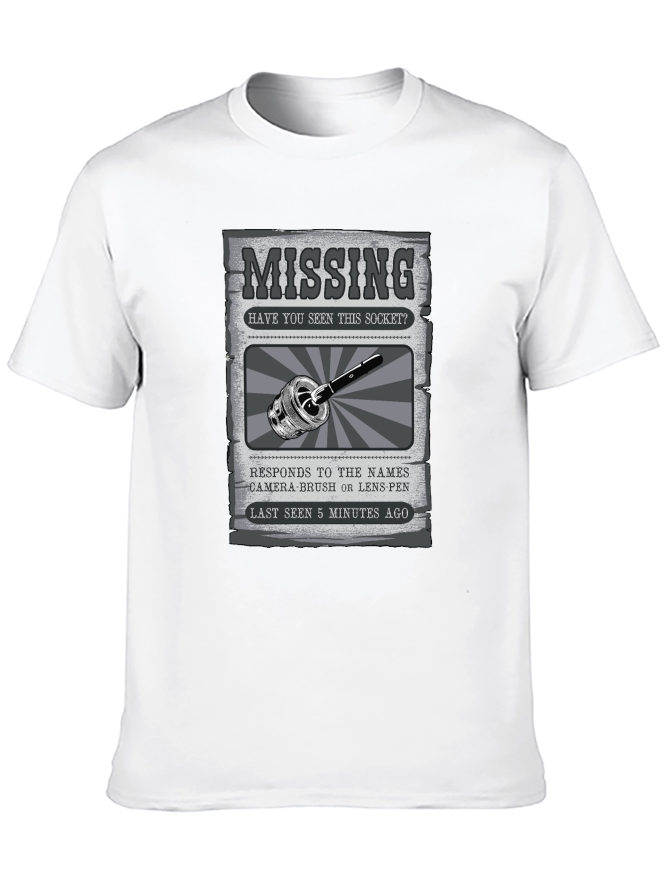 Missing Socket Graphic T-Shirt