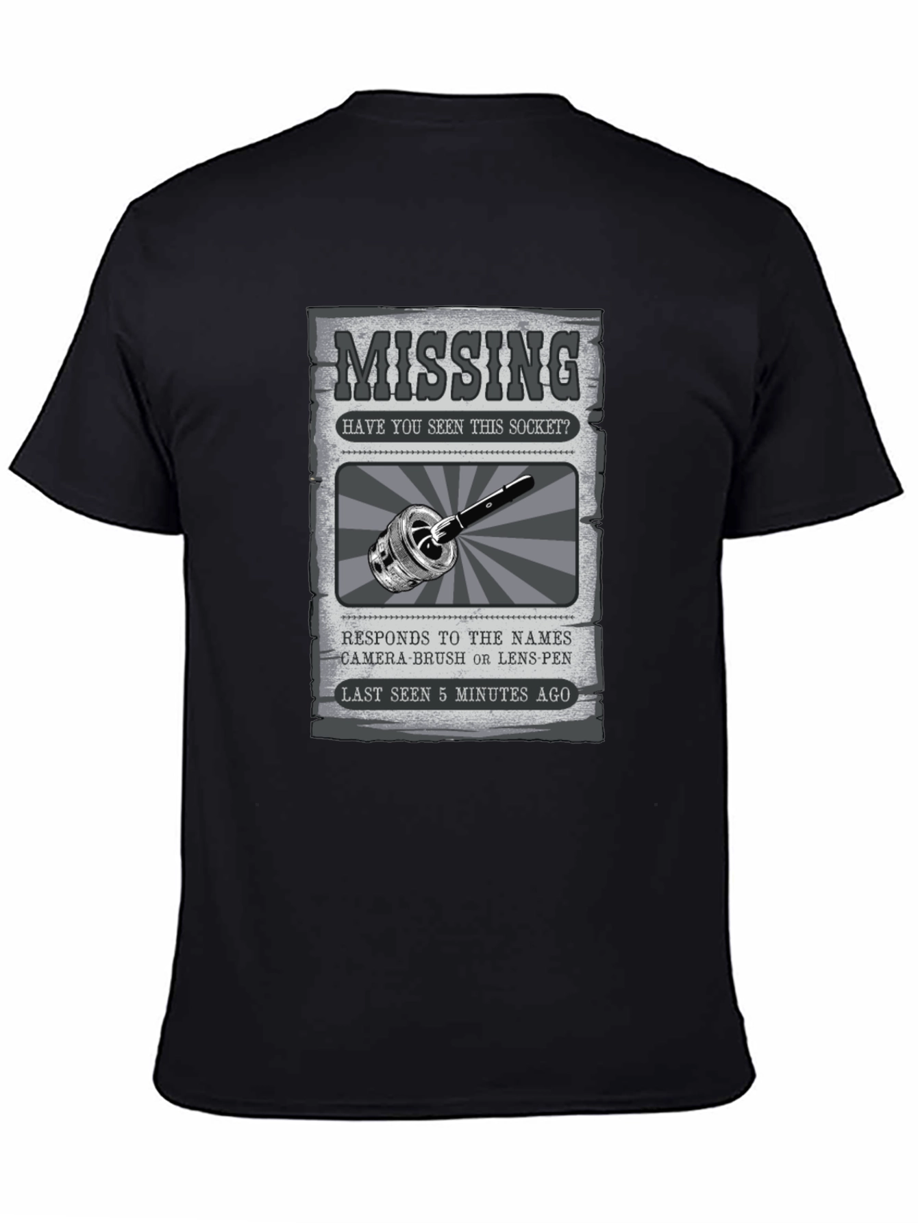 Missing Socket Graphic T-Shirt