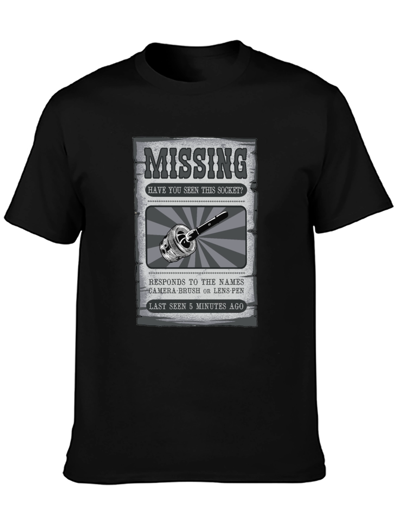 Missing Socket Graphic T-Shirt