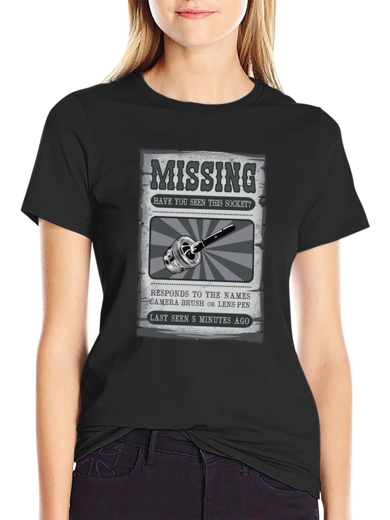 Missing Socket Graphic T-Shirt