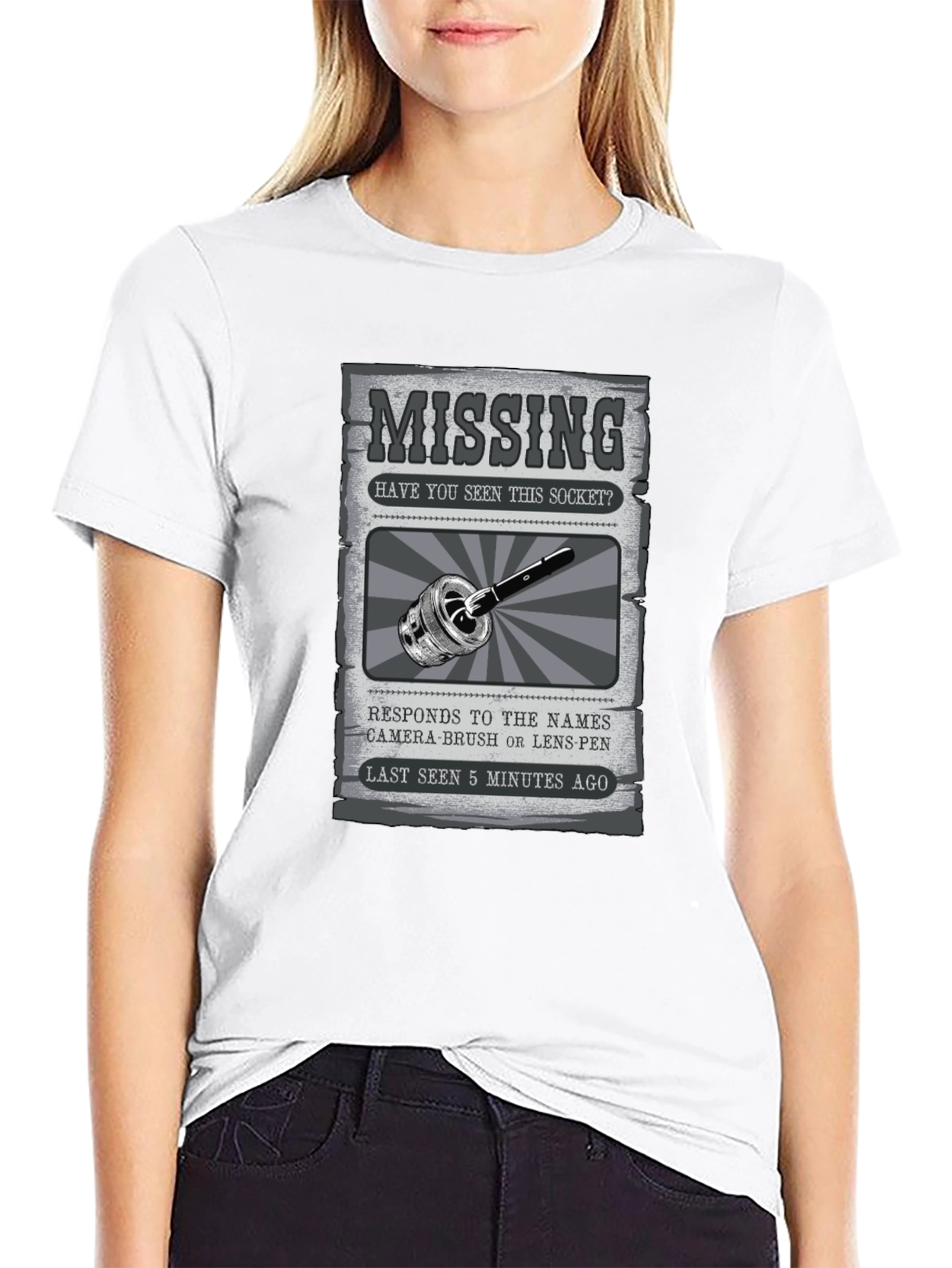 Missing Socket Graphic T-Shirt