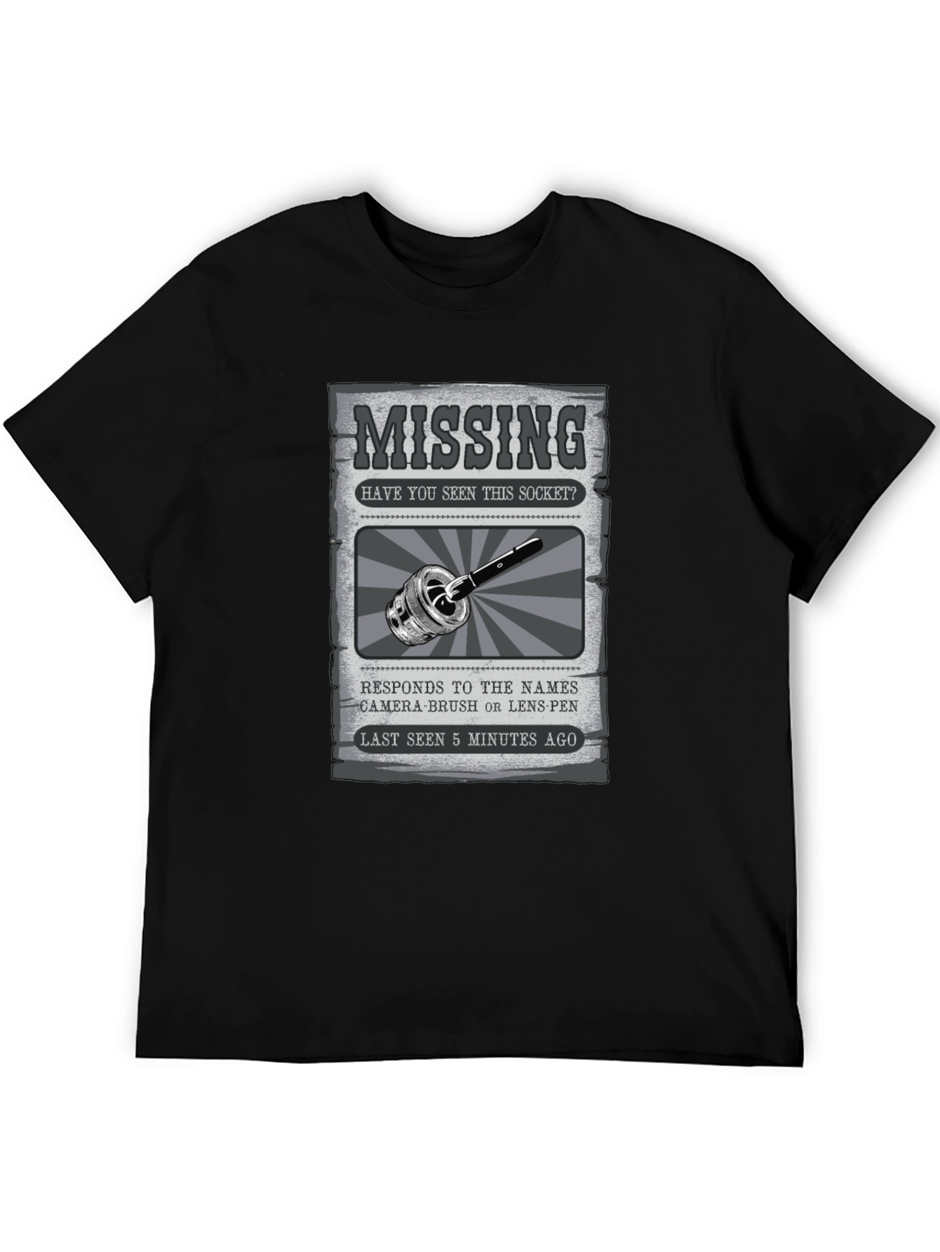 Missing Socket Graphic T-Shirt