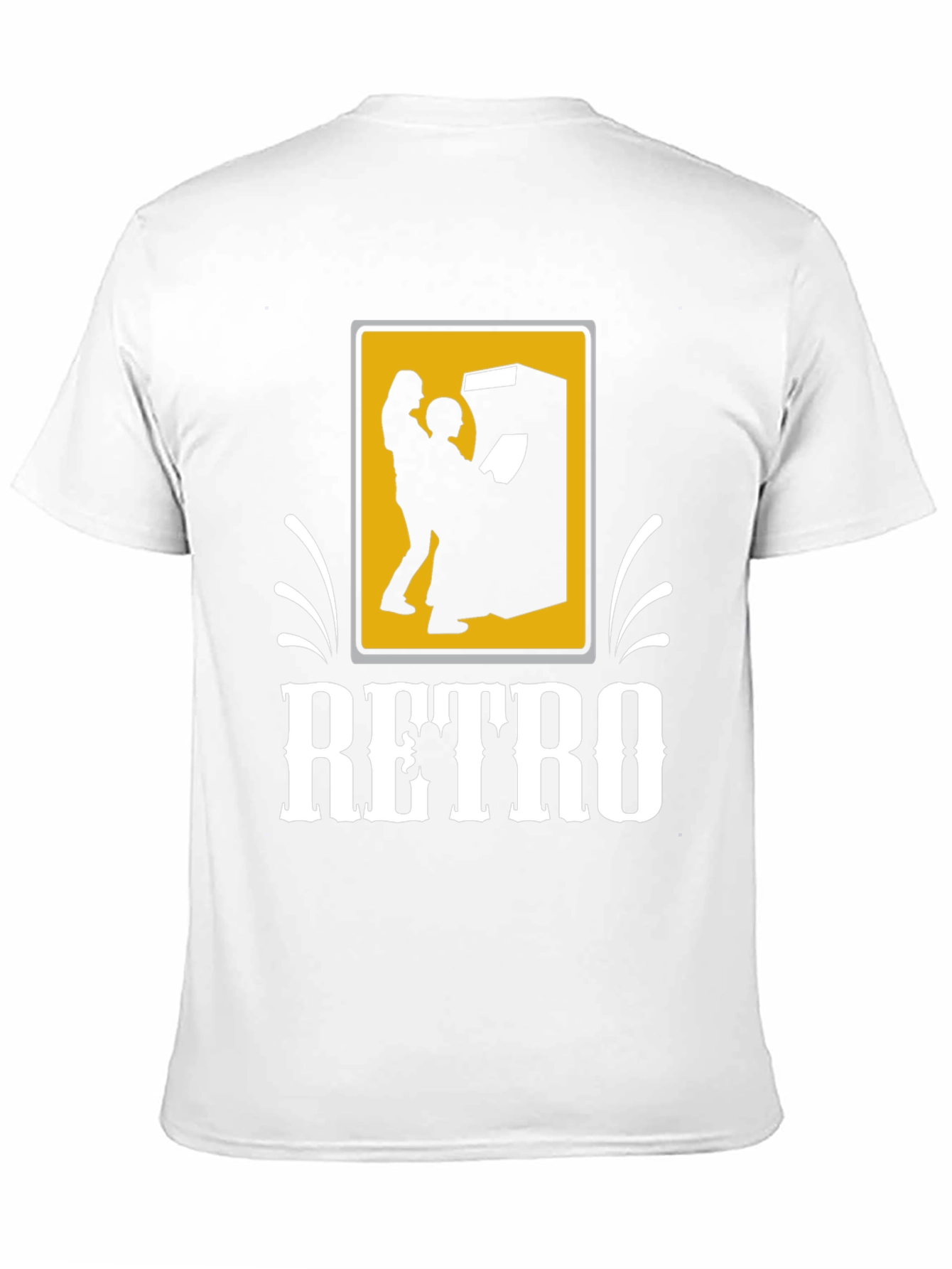 Retro Arcade Gamer T-Shirt - Black
