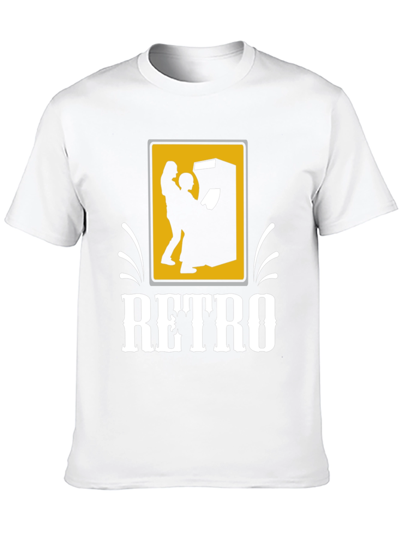Retro Arcade Gamer T-Shirt - Black