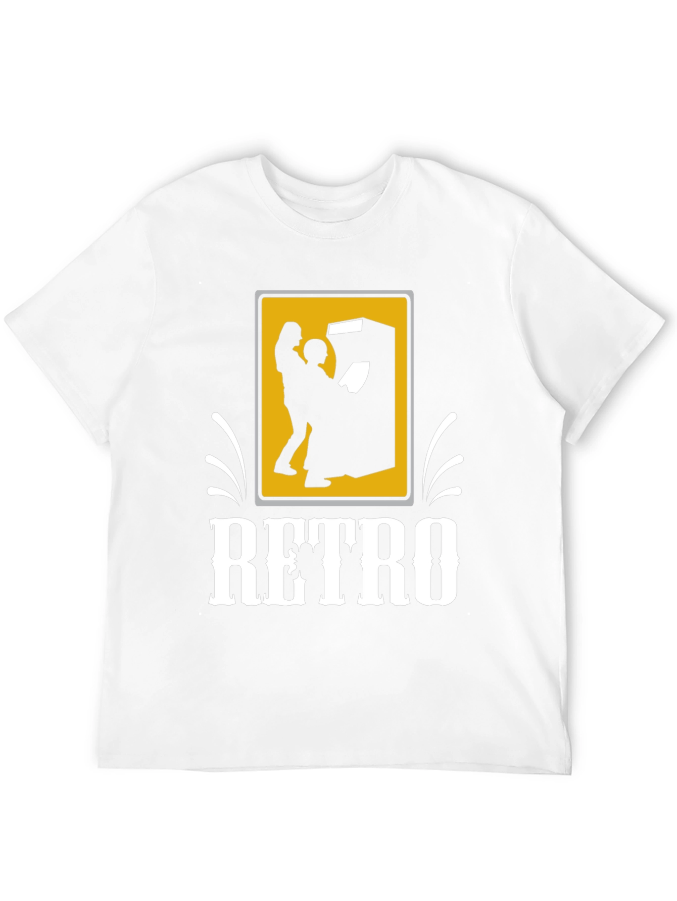 Retro Arcade Gamer T-Shirt - Black