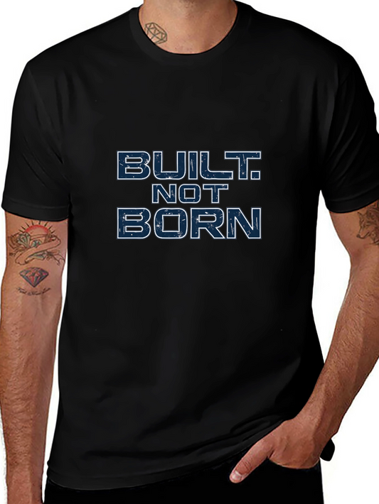 Built Not Born Graphic Tee - Black