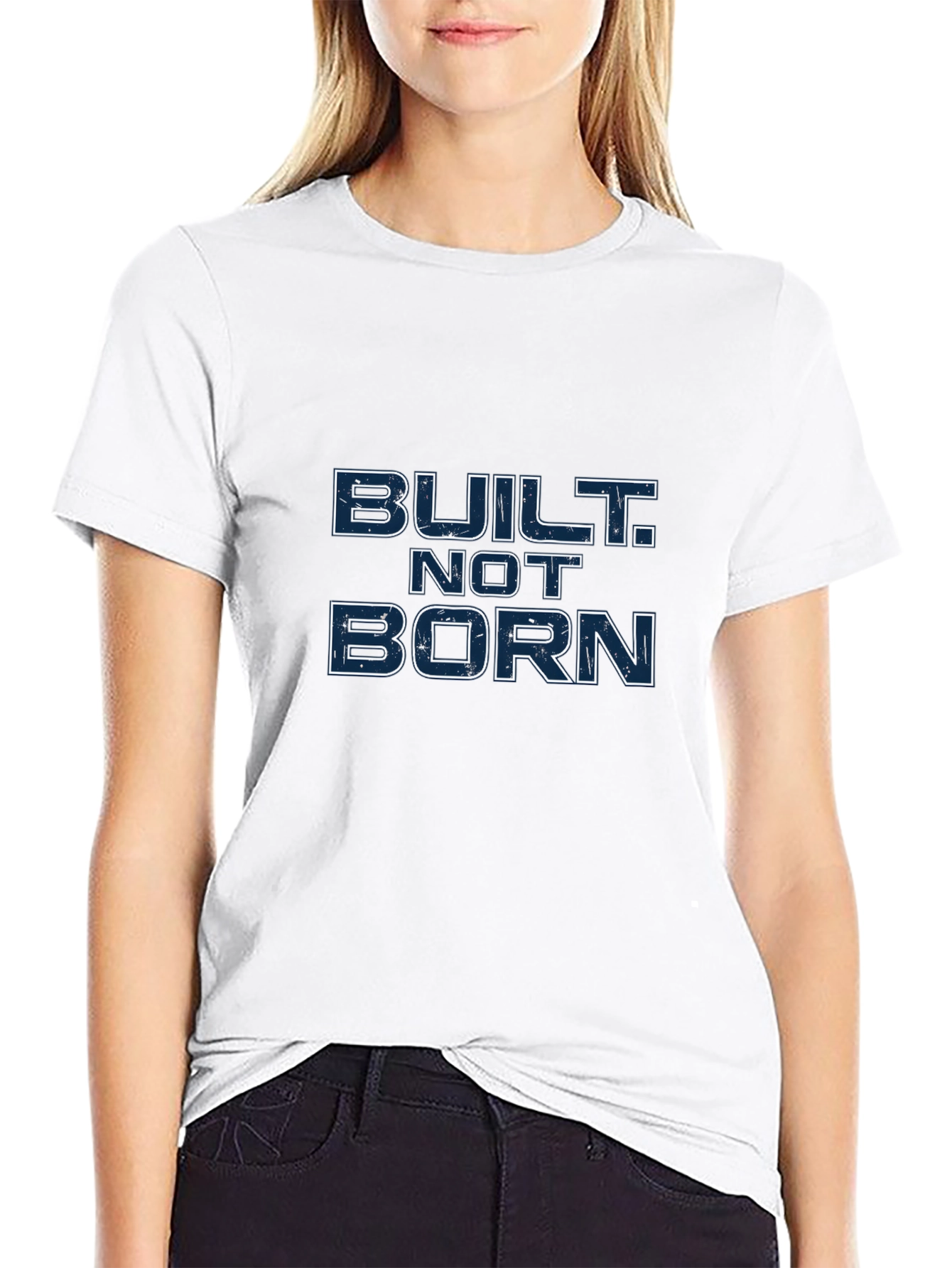 Built Not Born Graphic Tee - Black